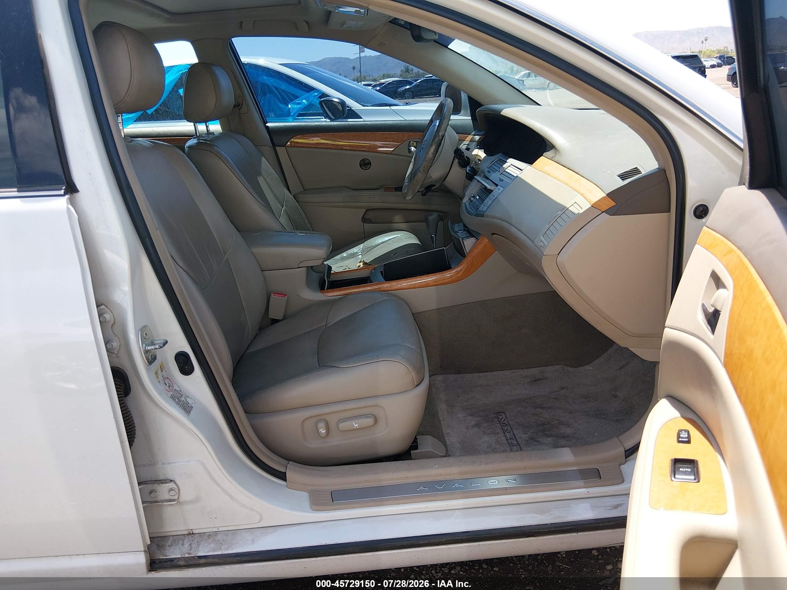 2006 Toyota Avalon Xls White vin: 4T1BK36B26U083201