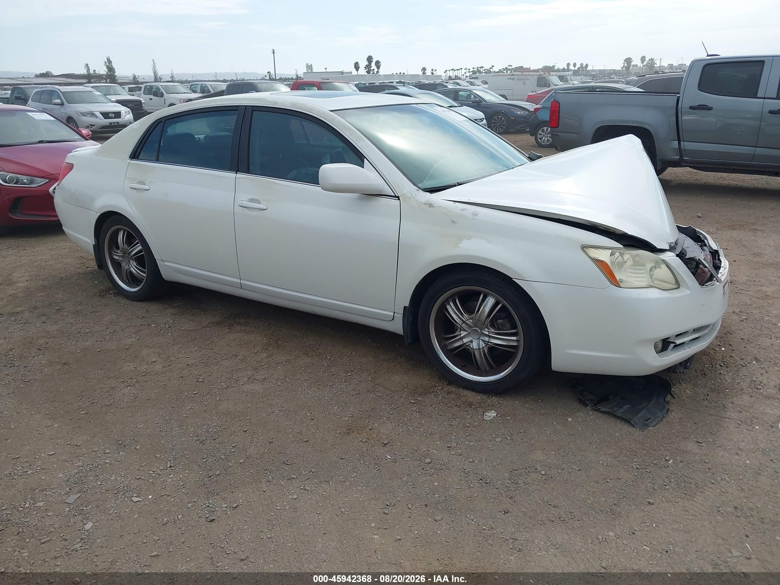 2006 Toyota Avalon Touring White vin: 4T1BK36B26U084557