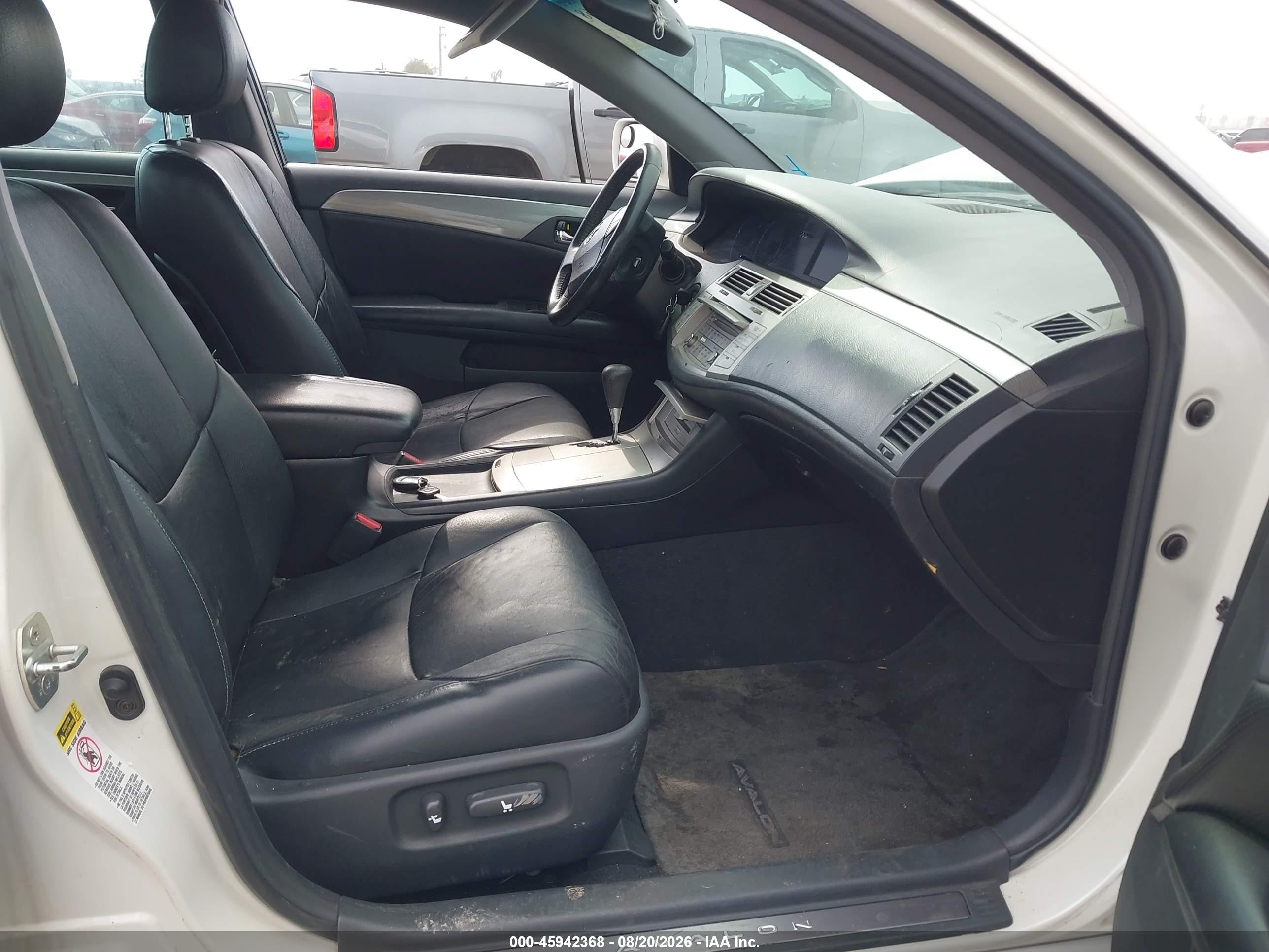 2006 Toyota Avalon Touring White vin: 4T1BK36B26U084557