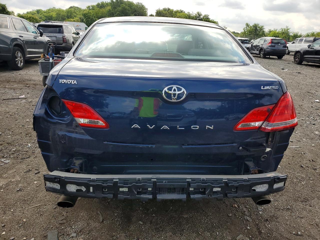 2006 Toyota Avalon Limited Синий vin: 4T1BK36B26U098006