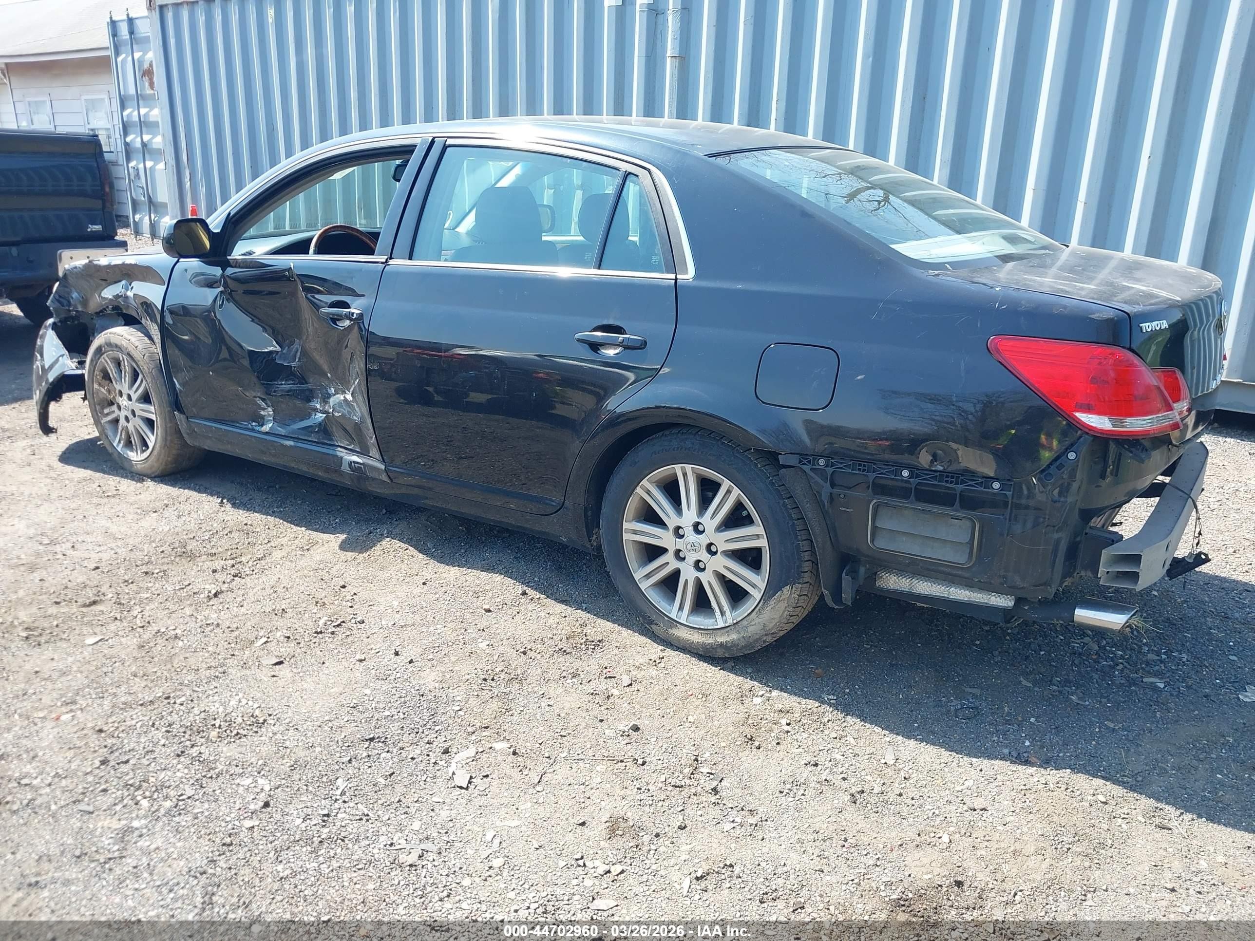 2006 Toyota Avalon Limited Black vin: 4T1BK36B26U113846