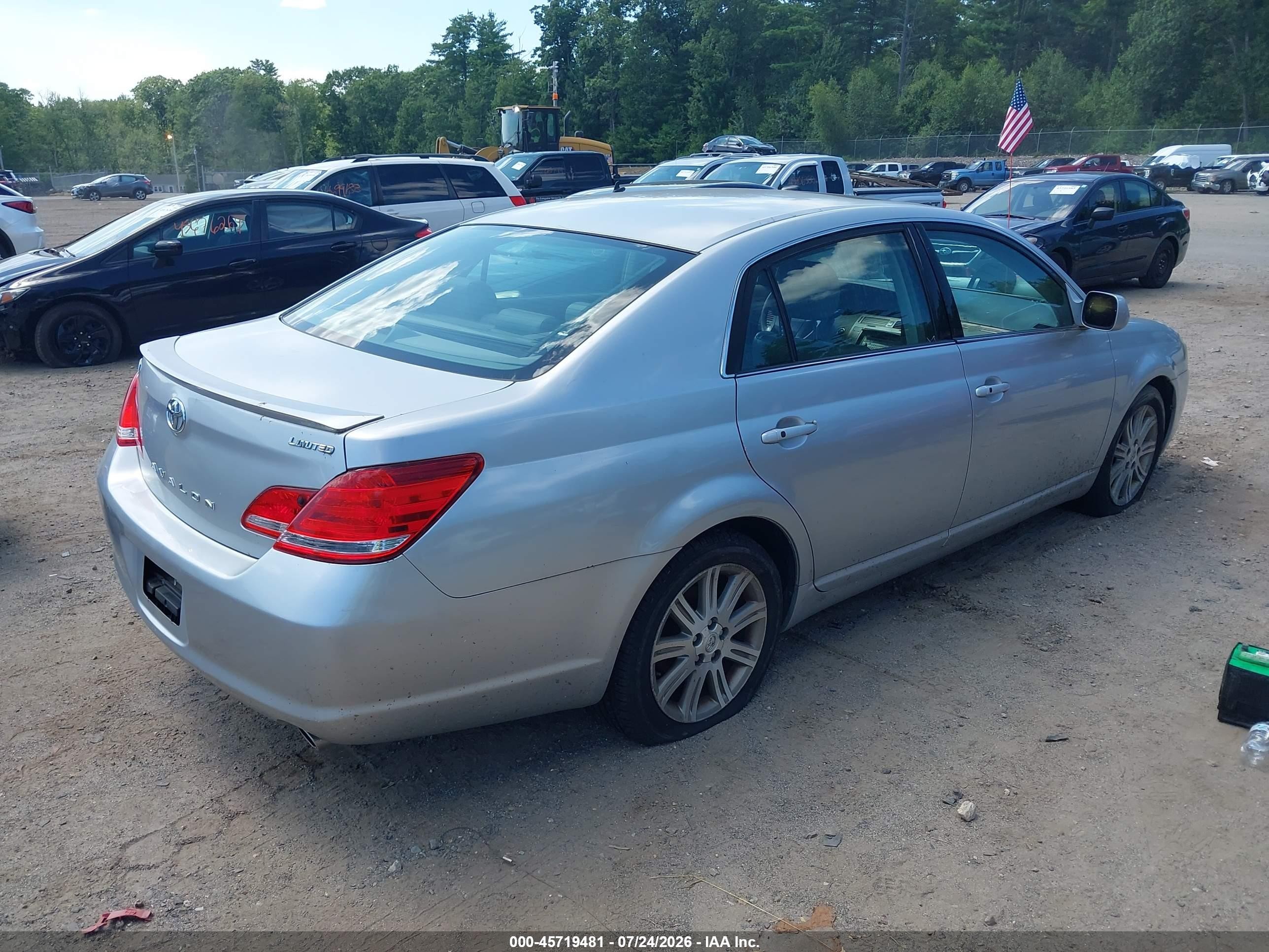 2006 Toyota Avalon Limited Silver vin: 4T1BK36B26U124278