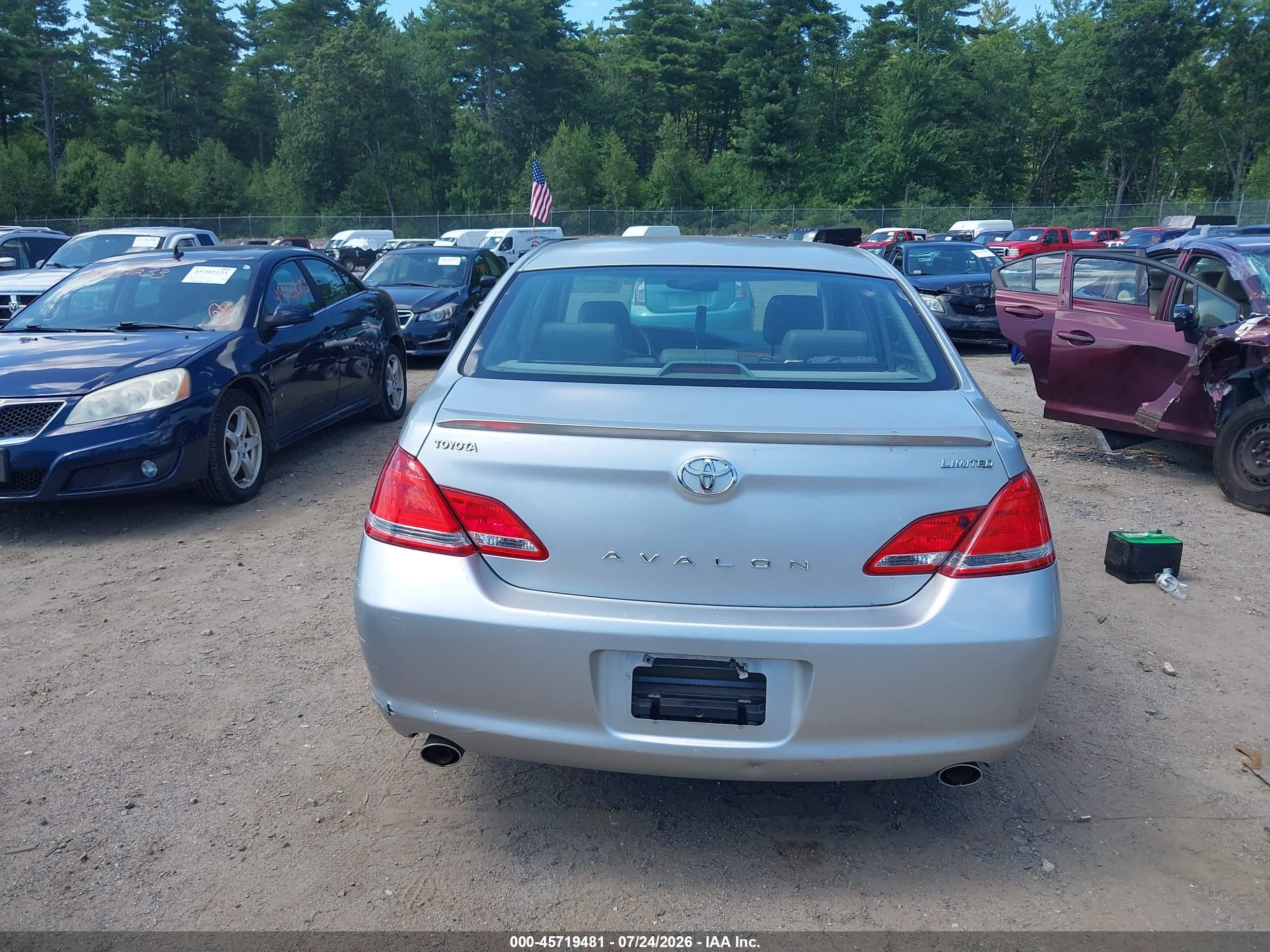 2006 Toyota Avalon Limited Silver vin: 4T1BK36B26U124278