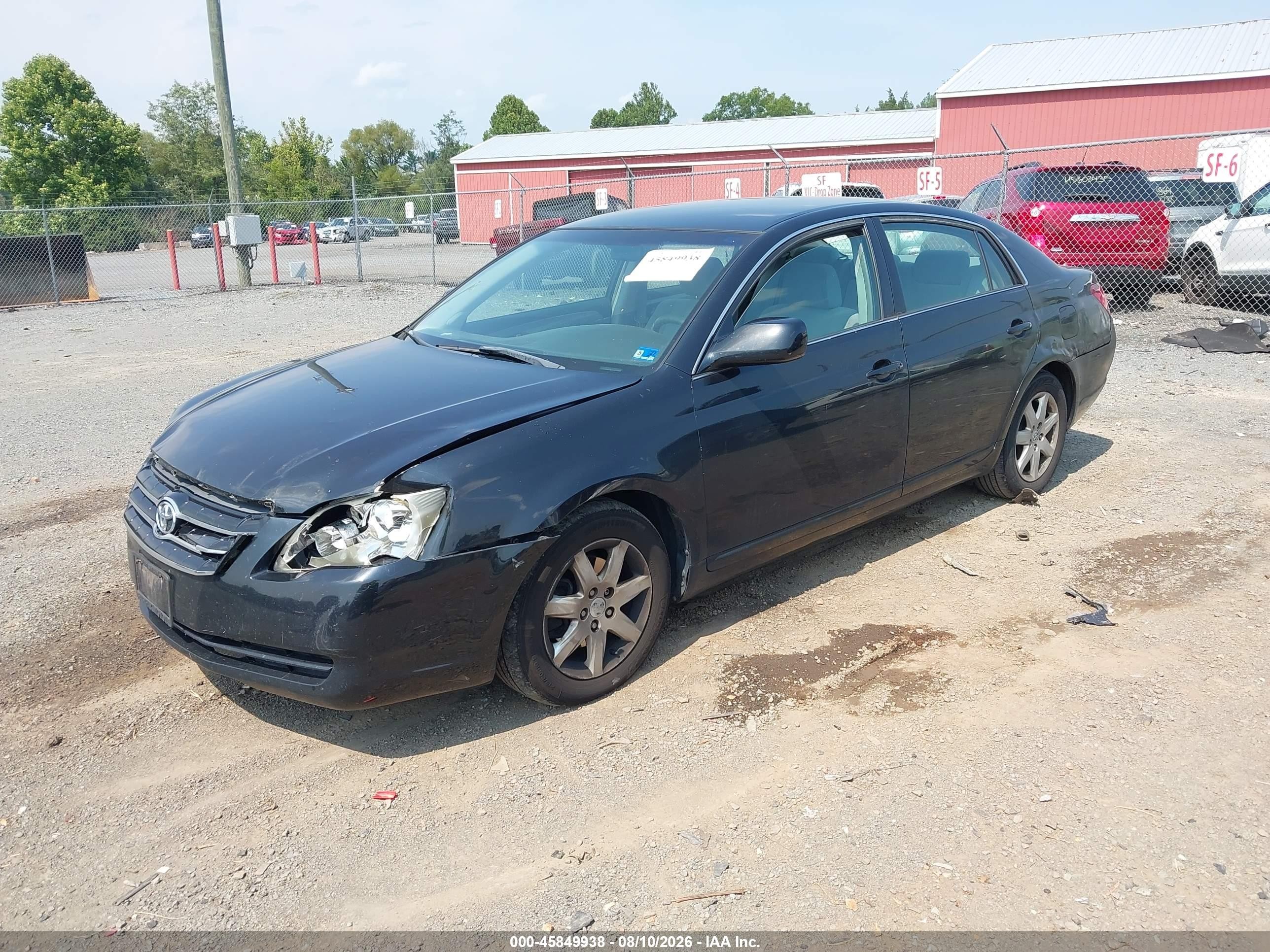 2006 Toyota Avalon Xl Black vin: 4T1BK36B26U124796