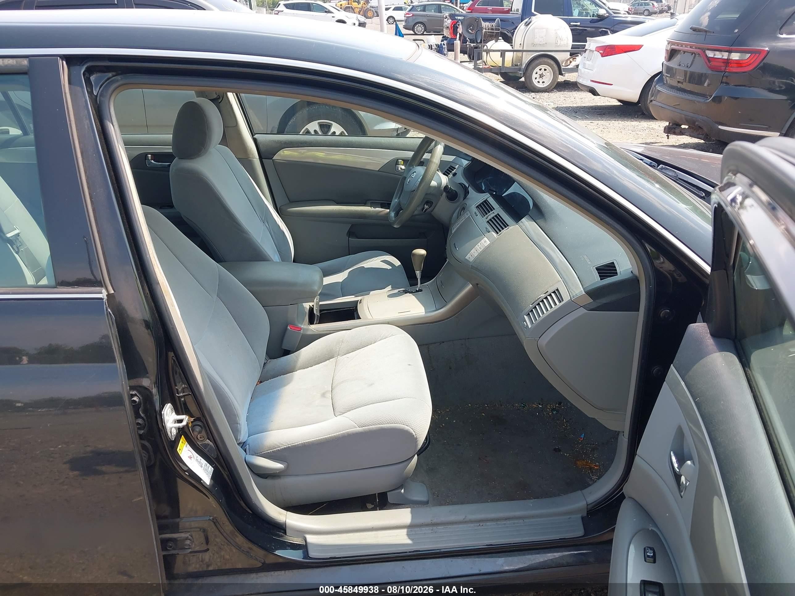 2006 Toyota Avalon Xl Black vin: 4T1BK36B26U124796