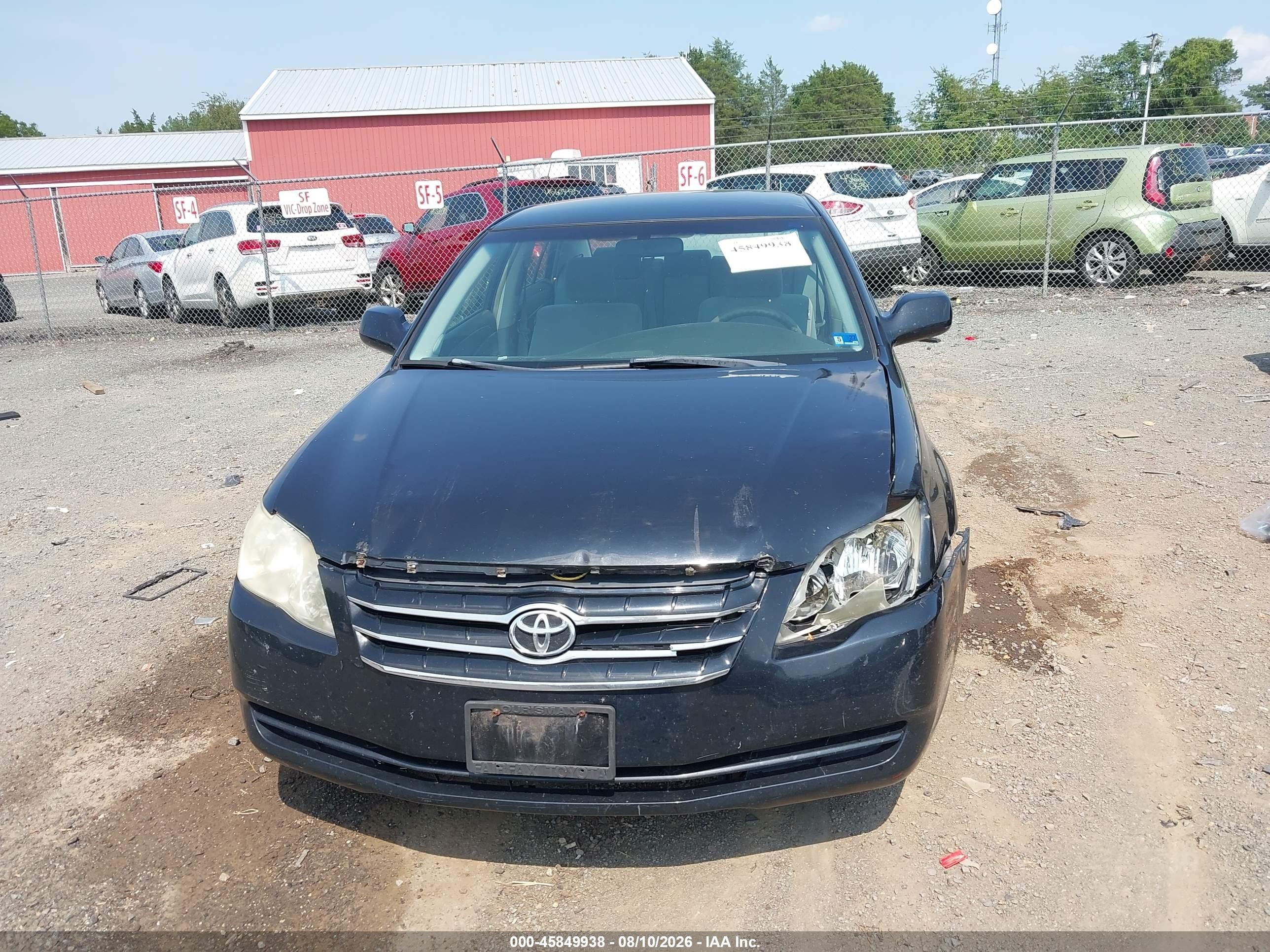 2006 Toyota Avalon Xl Black vin: 4T1BK36B26U124796