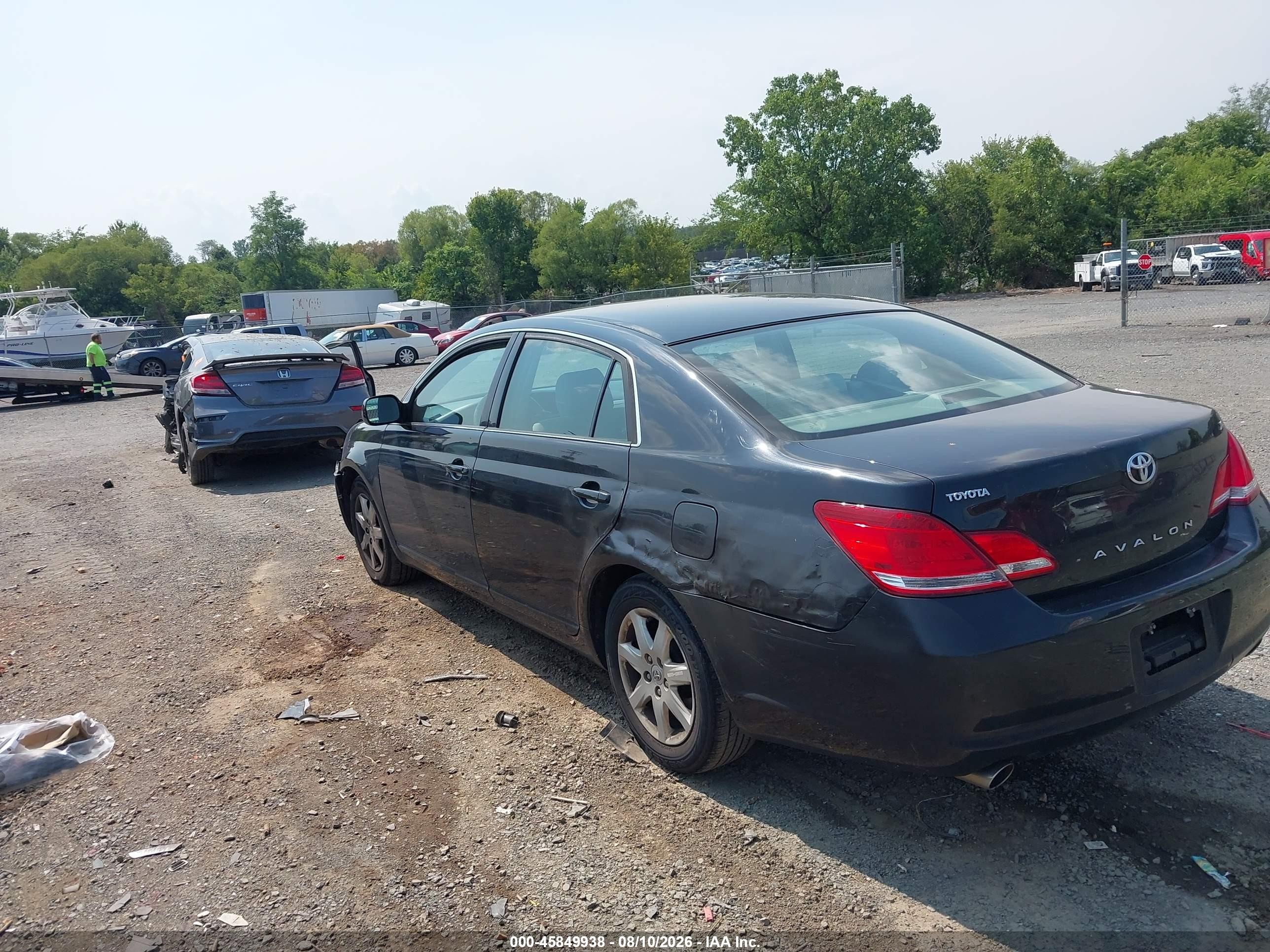 2006 Toyota Avalon Xl Black vin: 4T1BK36B26U124796