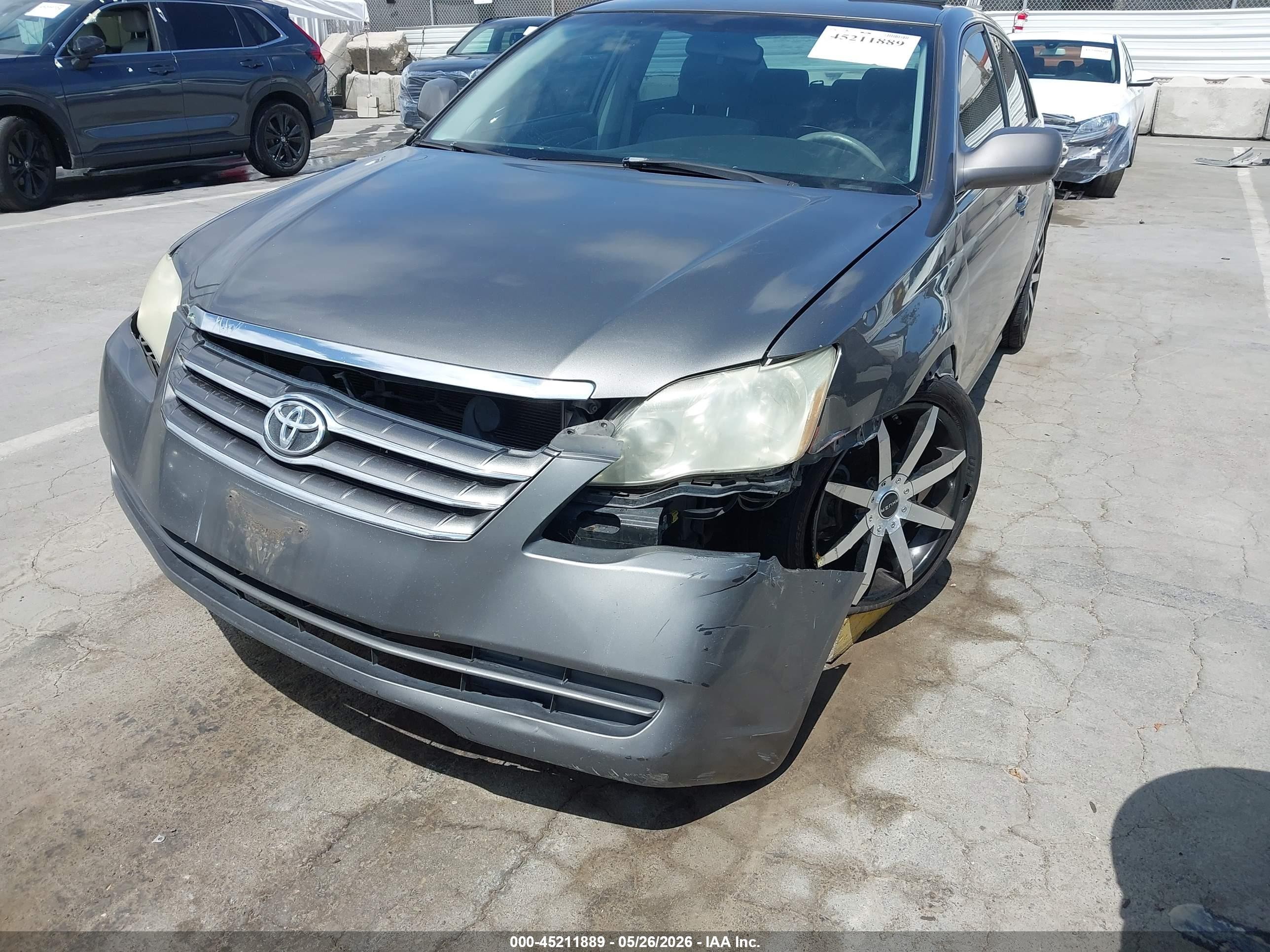 2006 Toyota Avalon Xl Gray vin: 4T1BK36B26U127424