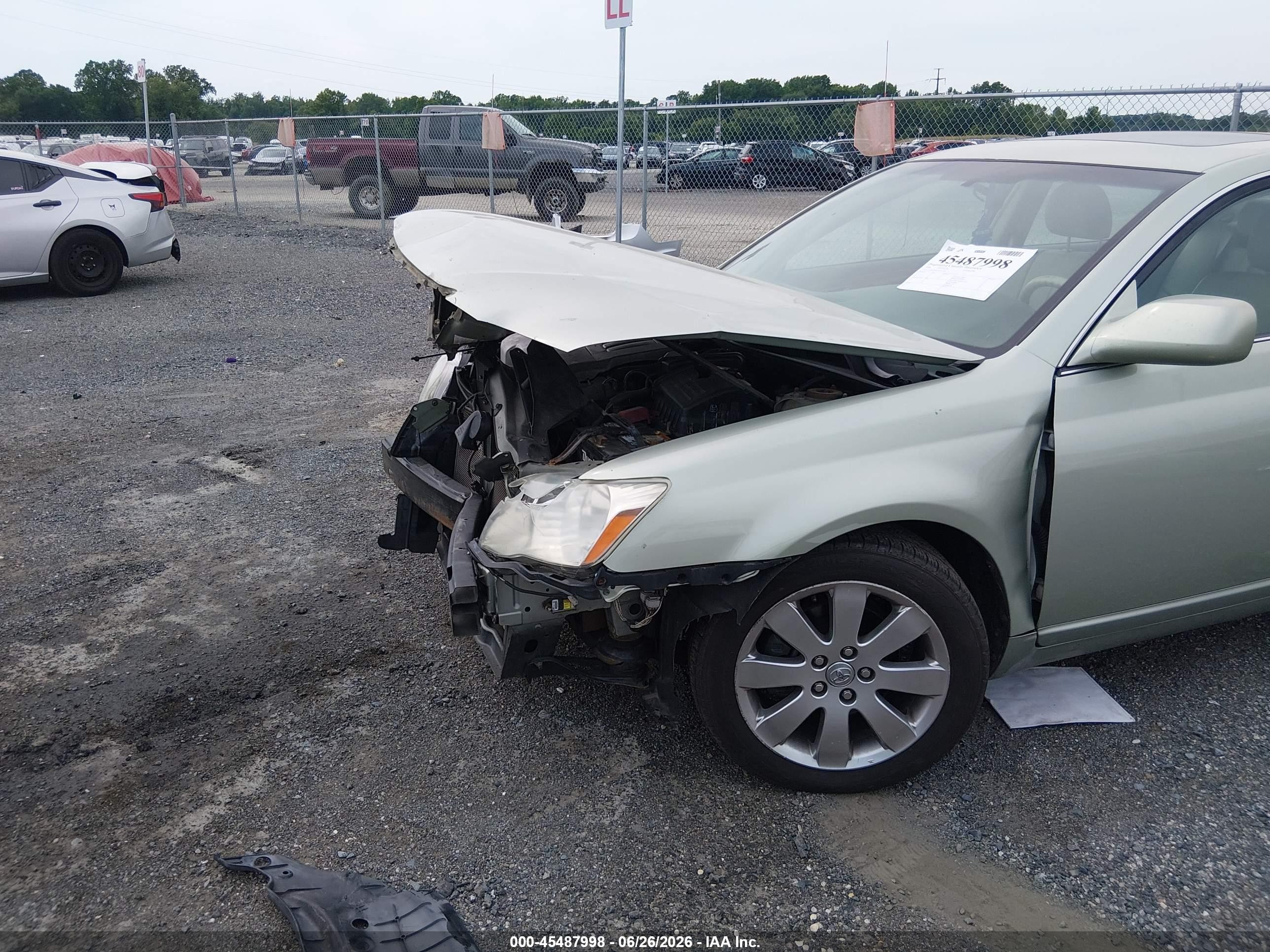2006 Toyota Avalon Xls Green vin: 4T1BK36B26U137158