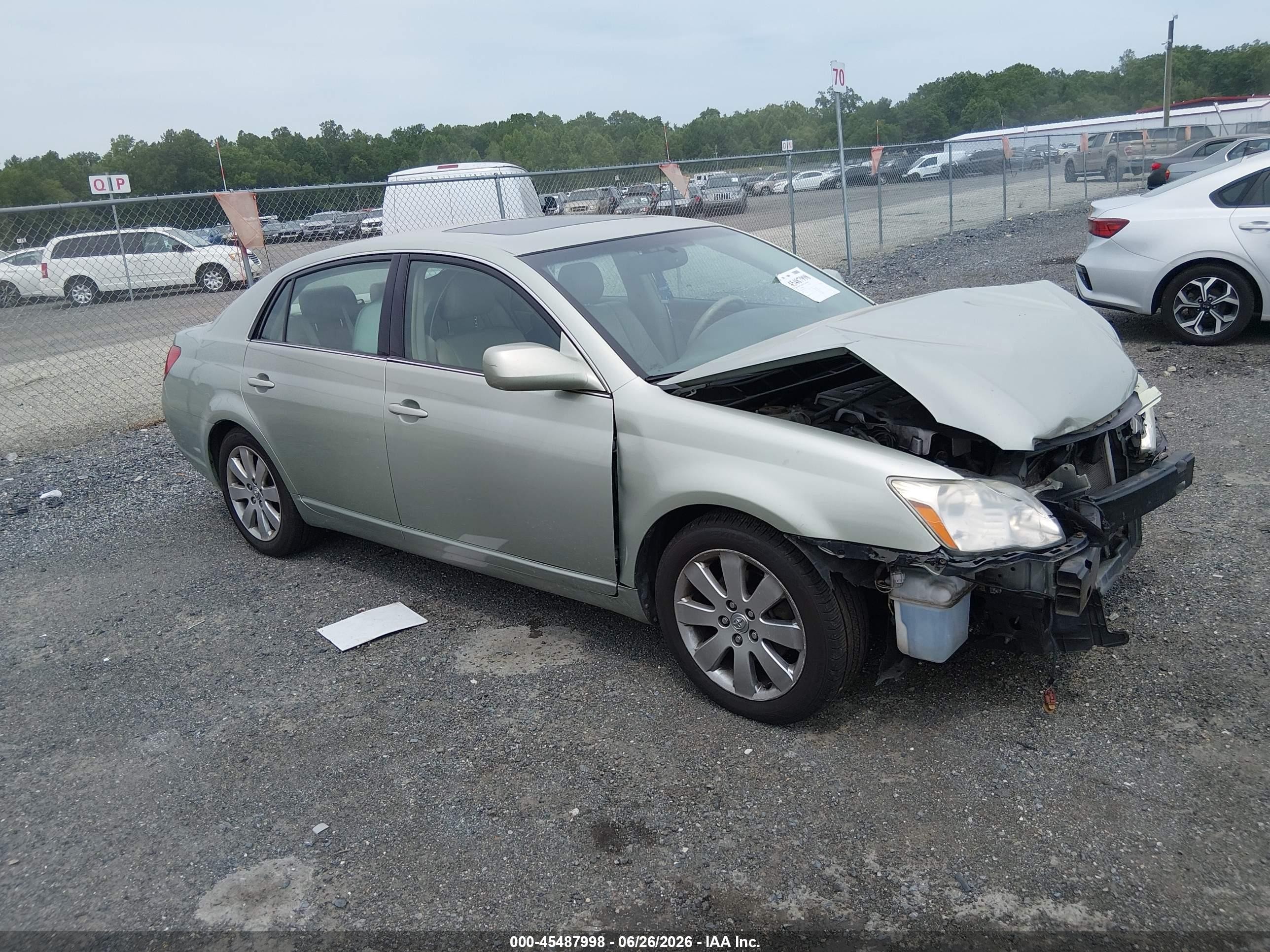 2006 Toyota Avalon Xls Зеленый vin: 4T1BK36B26U137158