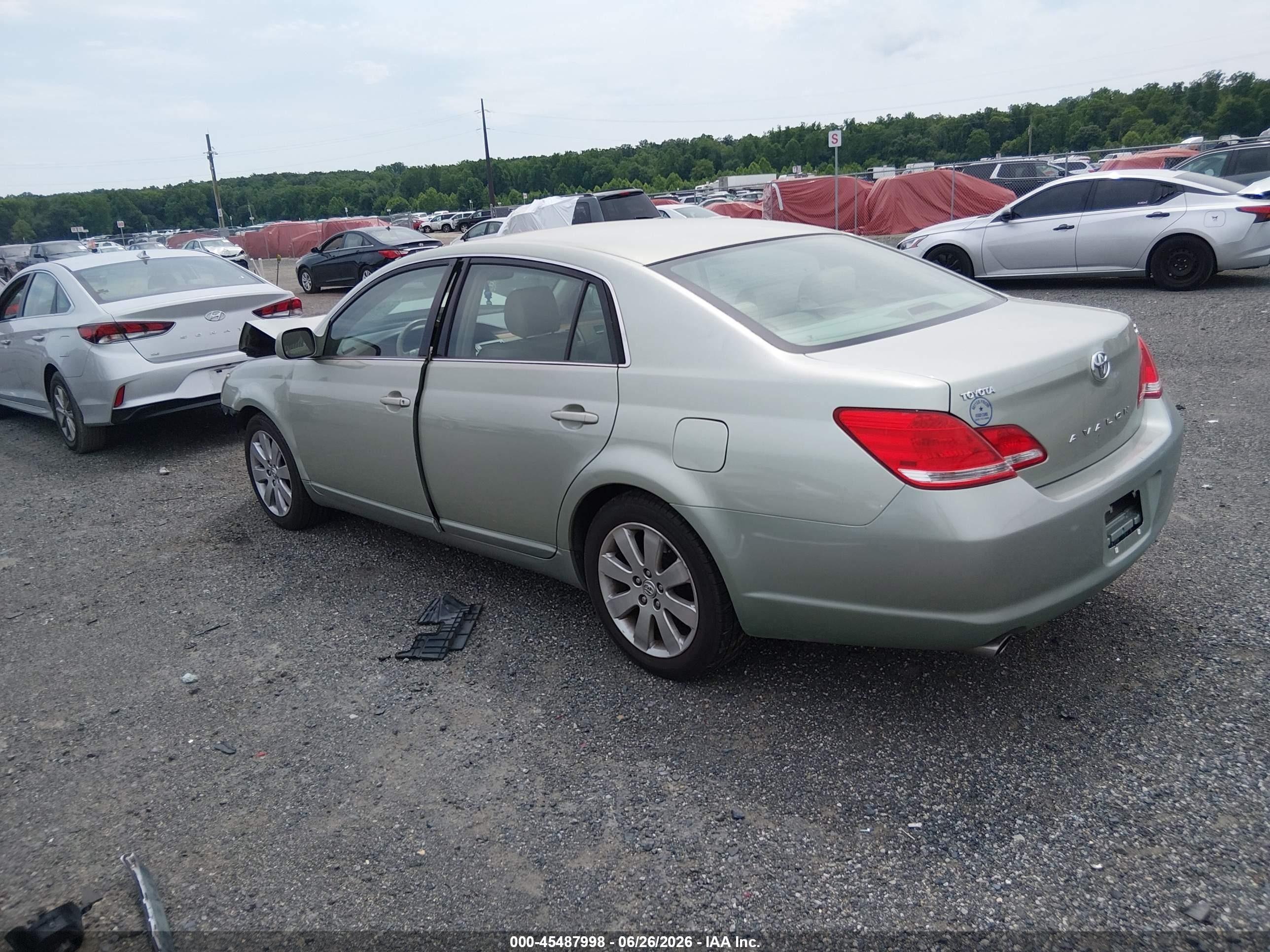 2006 Toyota Avalon Xls Green vin: 4T1BK36B26U137158