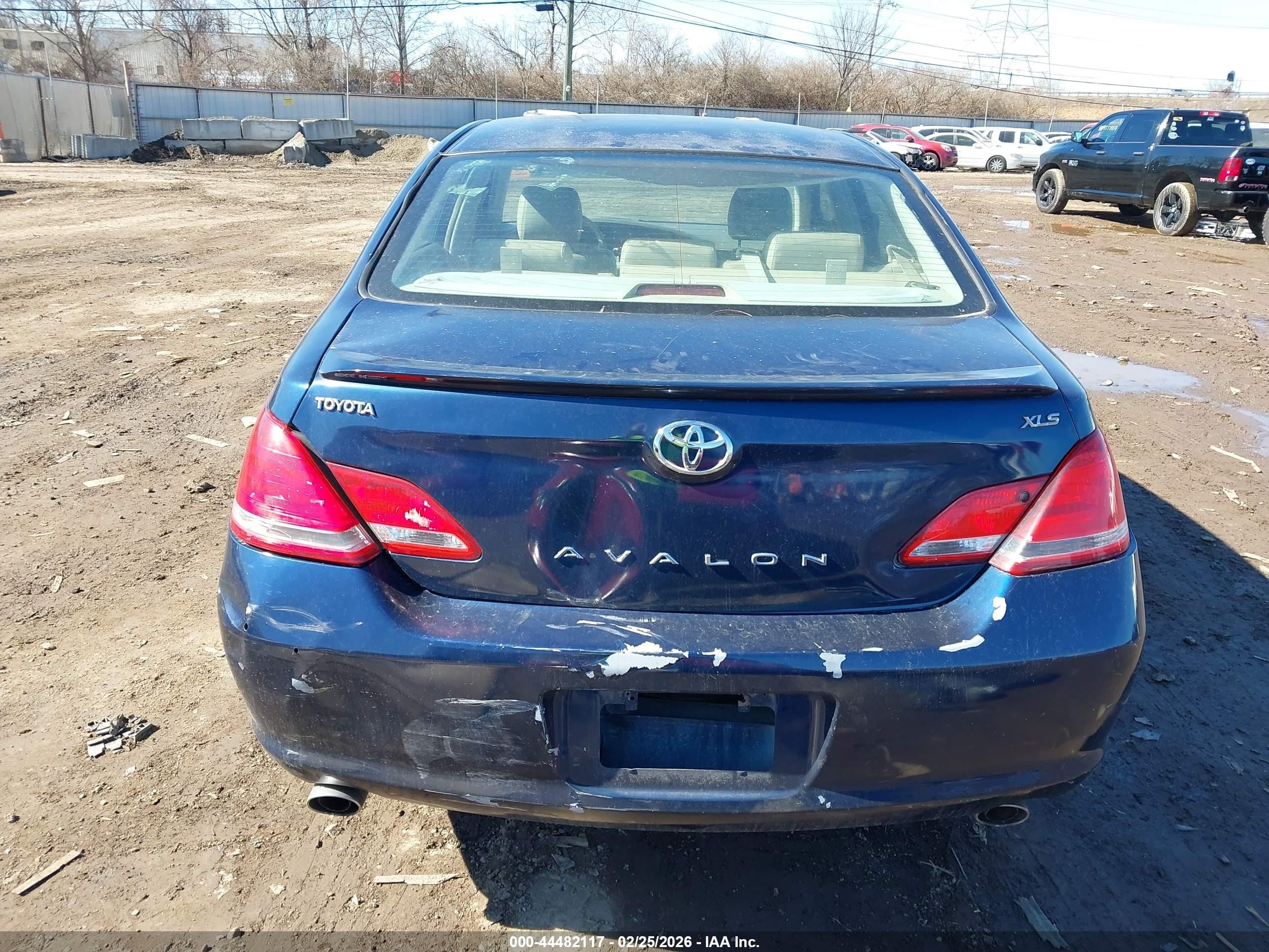 2006 Toyota Avalon Limited Blue vin: 4T1BK36B26U149567