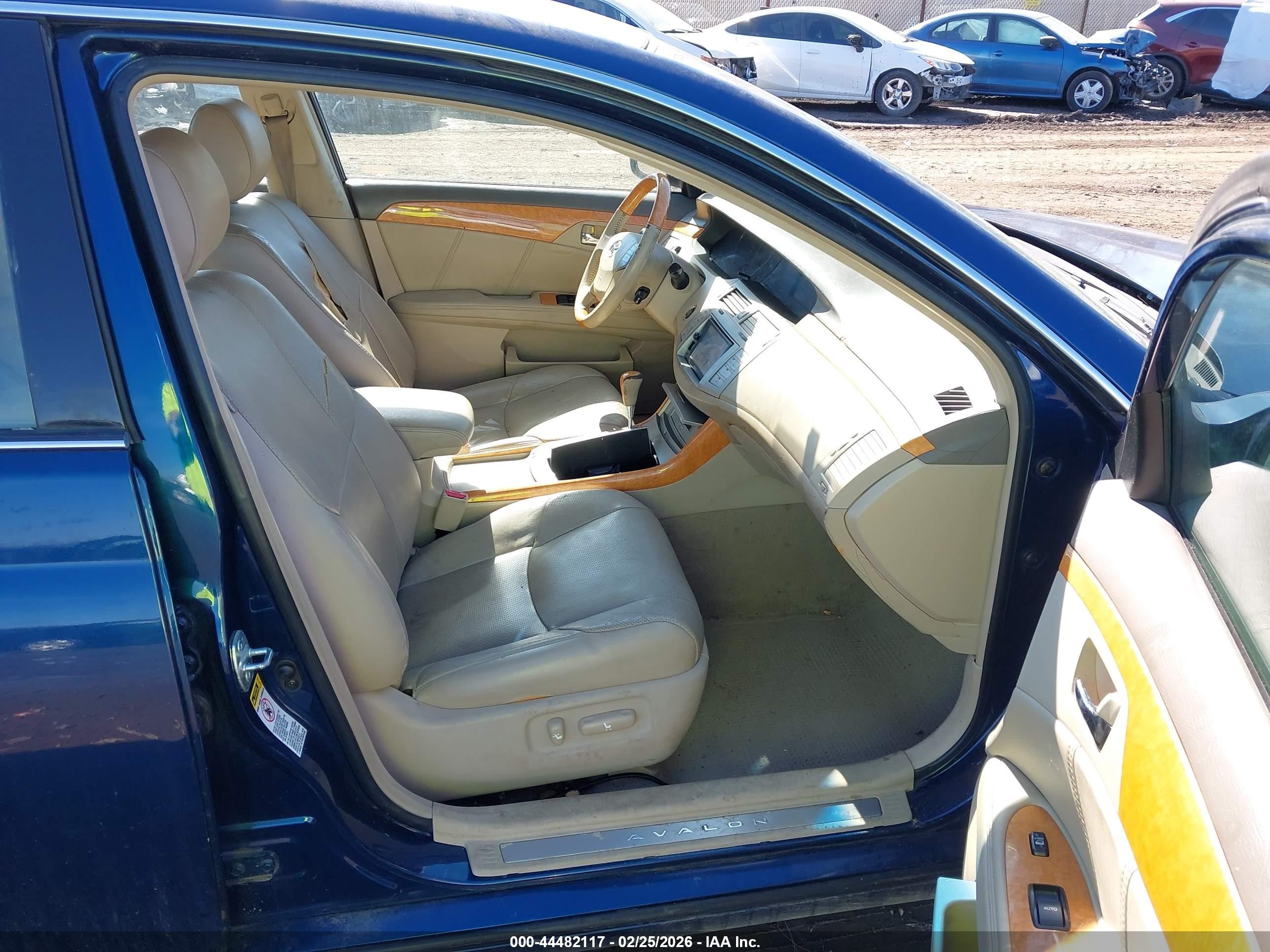 2006 Toyota Avalon Limited Blue vin: 4T1BK36B26U149567
