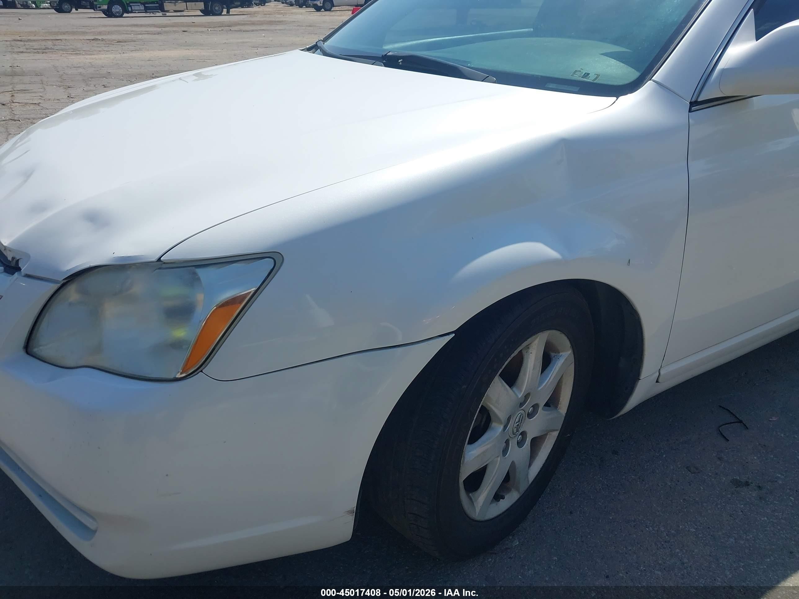 2006 Toyota Avalon Xl White vin: 4T1BK36B26U160620