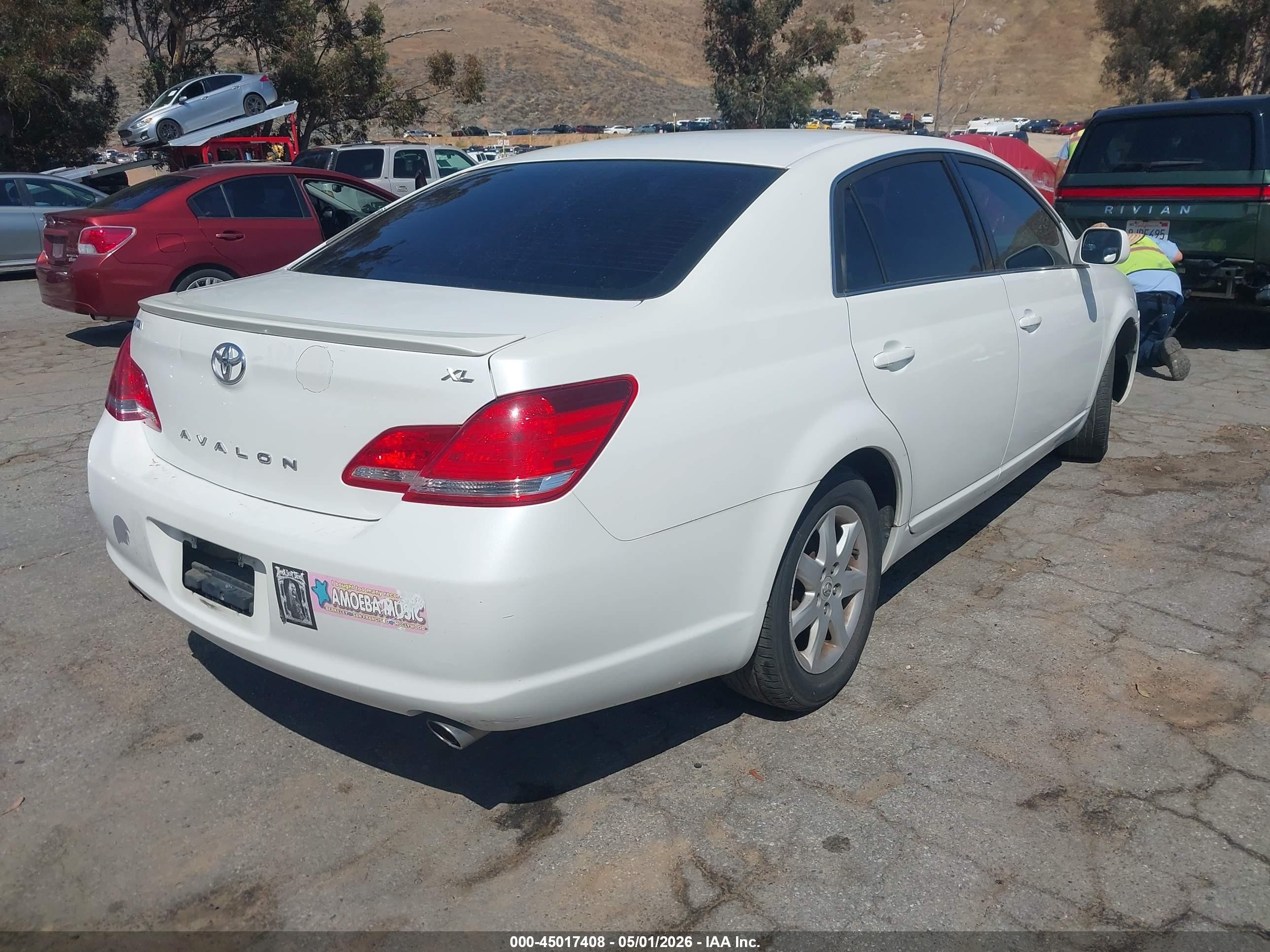2006 Toyota Avalon Xl White vin: 4T1BK36B26U160620
