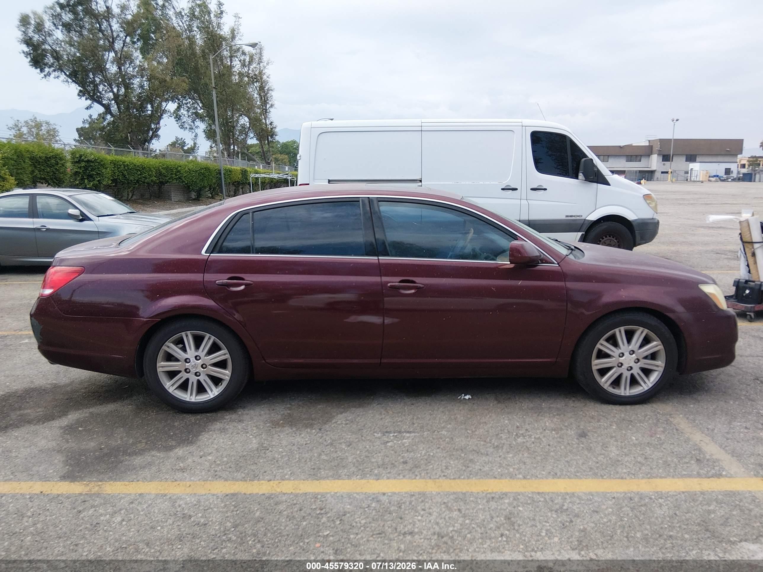 2006 Toyota Avalon Limited Burgundy vin: 4T1BK36B26U167373