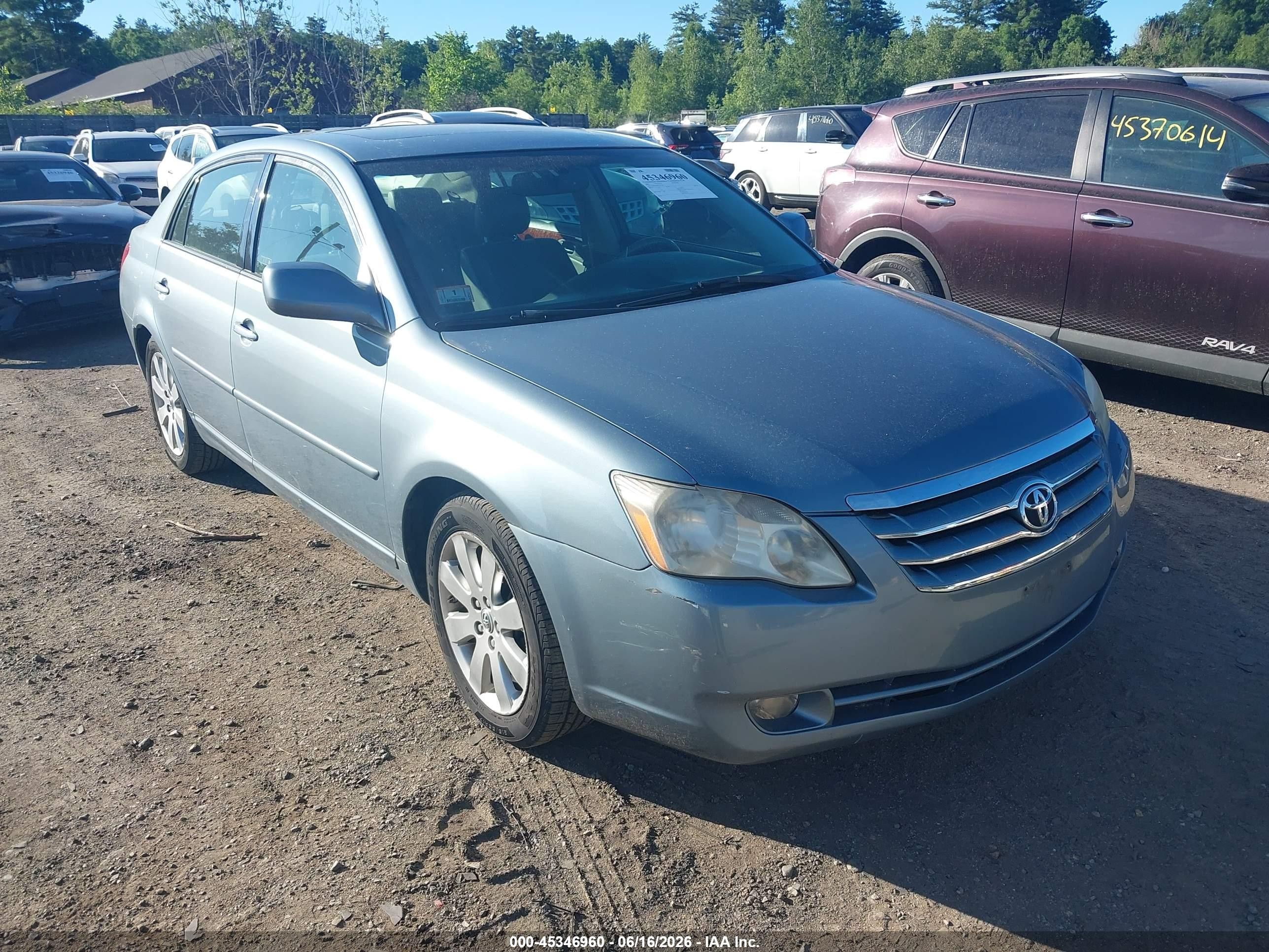 2007 Toyota Avalon Xls Серебряный vin: 4T1BK36B27U167780