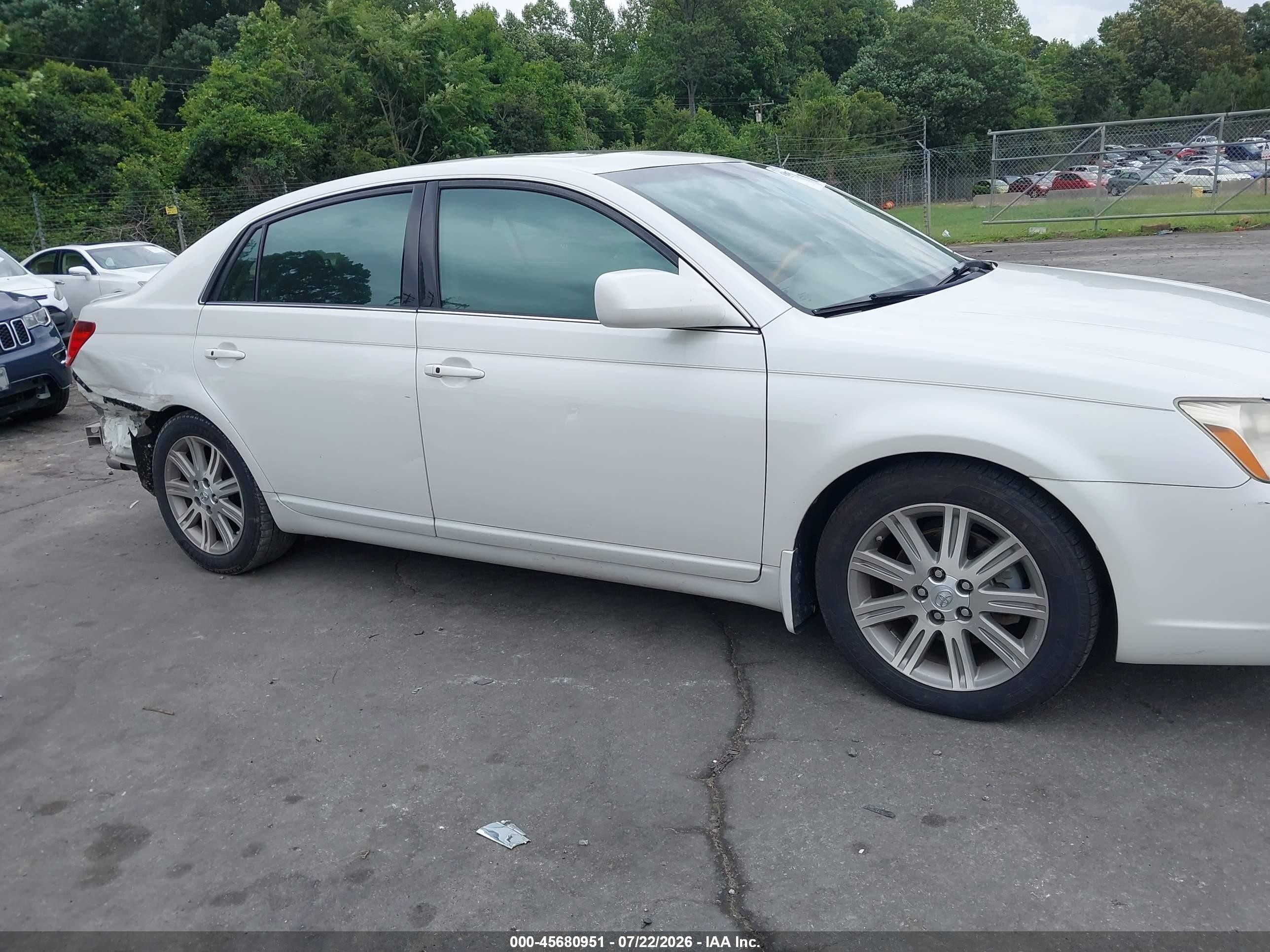 2007 Toyota Avalon Limited White vin: 4T1BK36B27U171697