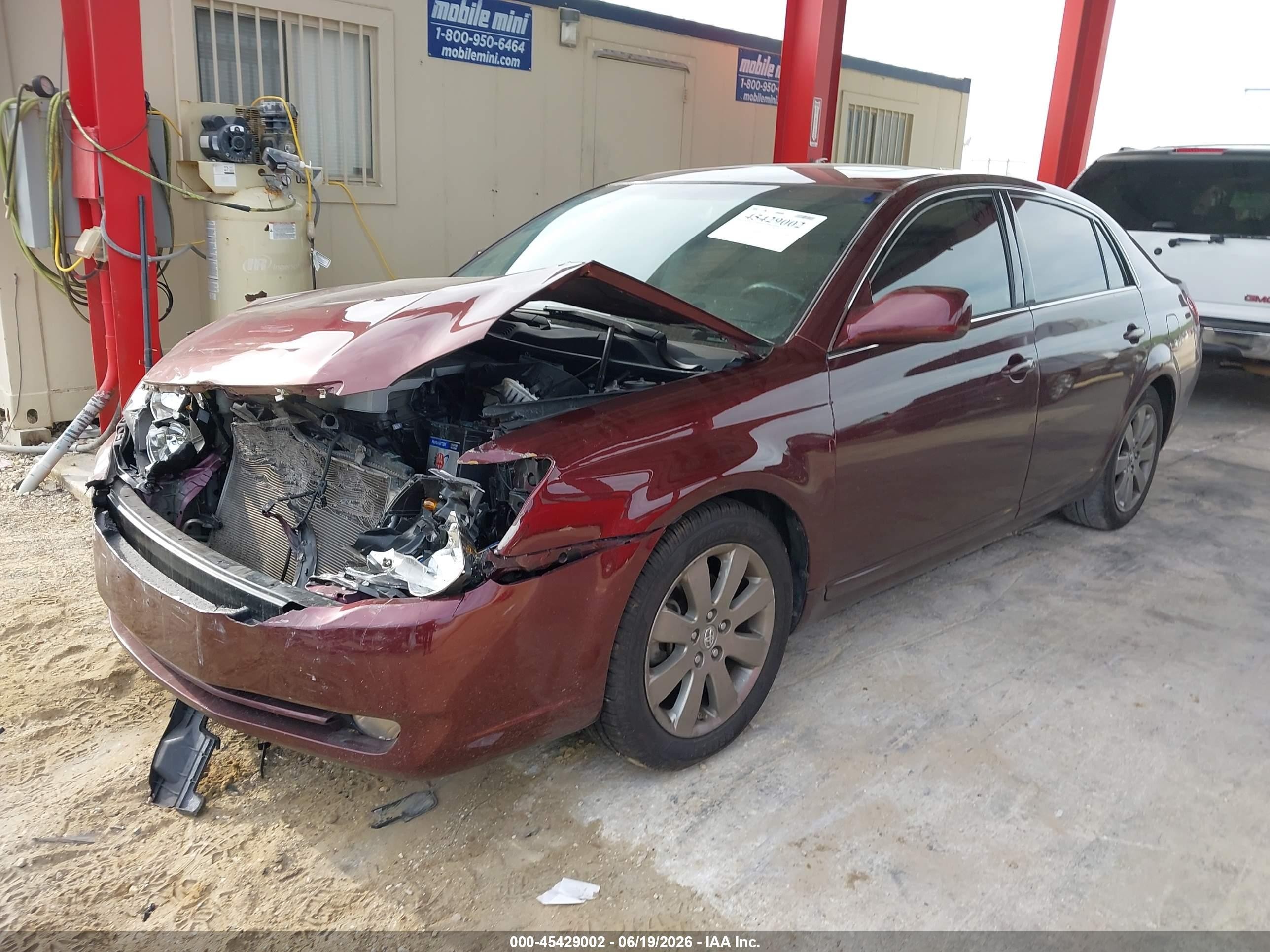 2007 Toyota Avalon Touring Maroon vin: 4T1BK36B27U214113