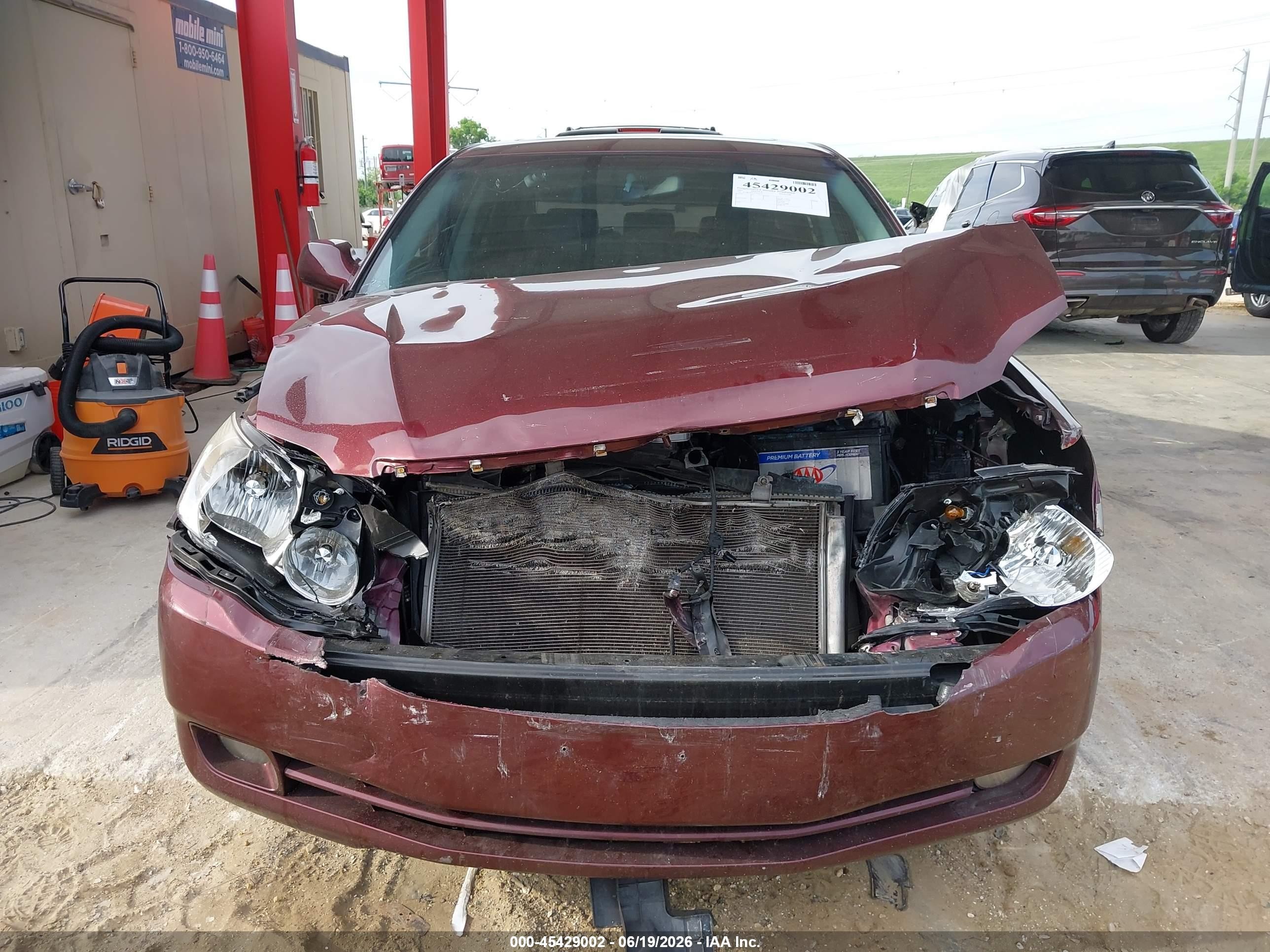 2007 Toyota Avalon Touring Maroon vin: 4T1BK36B27U214113