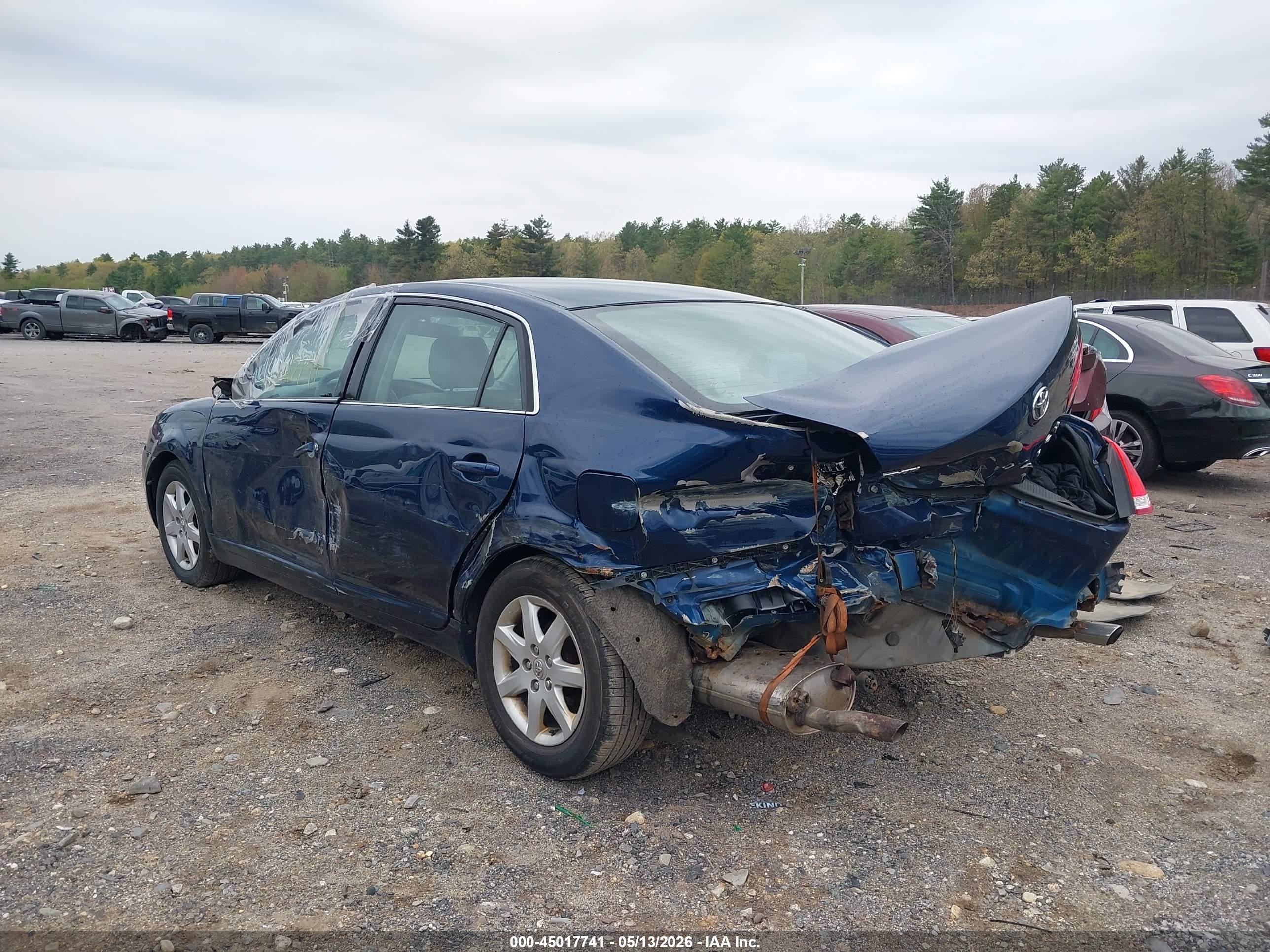 2007 Toyota Avalon Xl Blue vin: 4T1BK36B27U214984