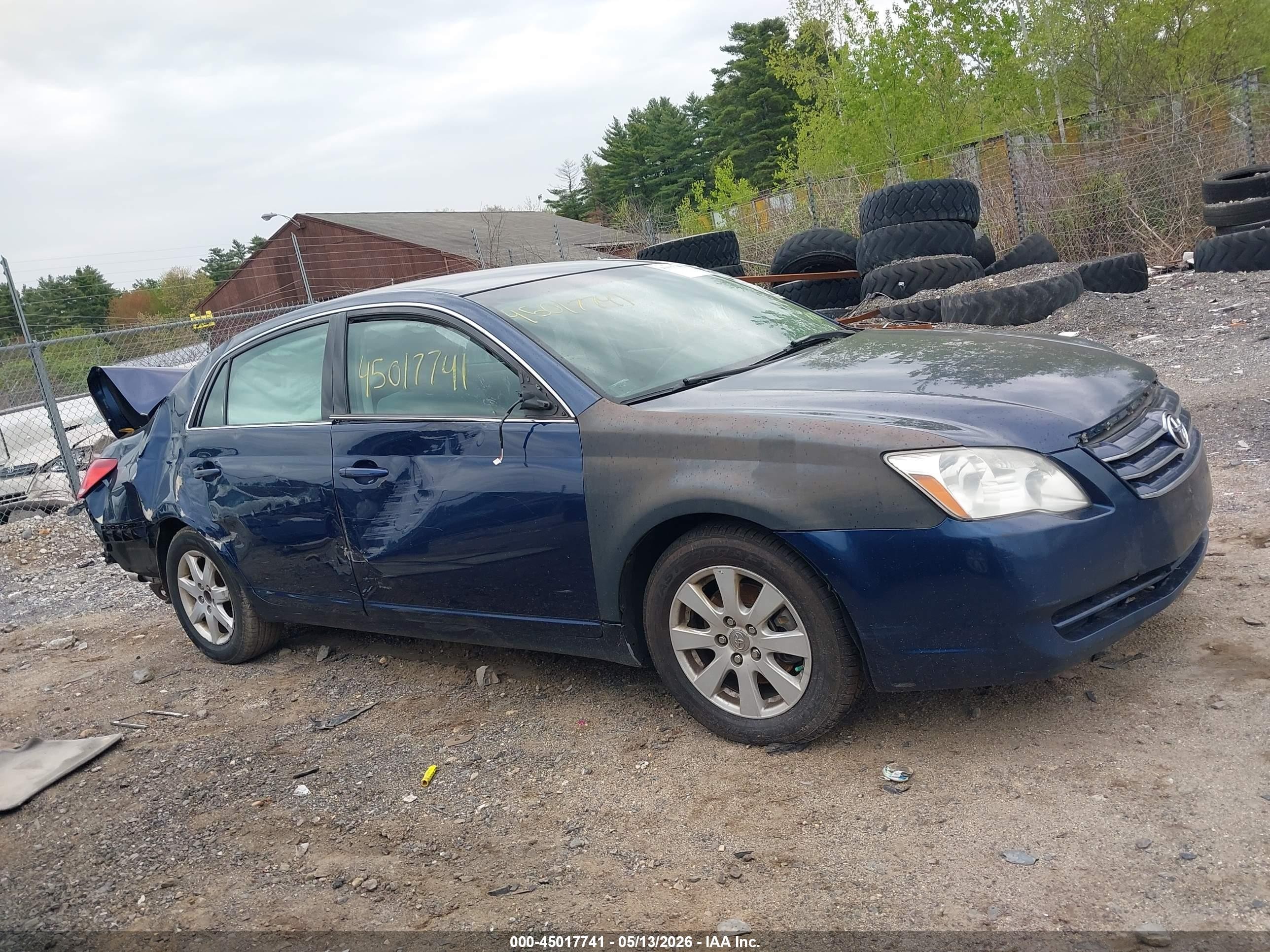 2007 Toyota Avalon Xl Blue vin: 4T1BK36B27U214984