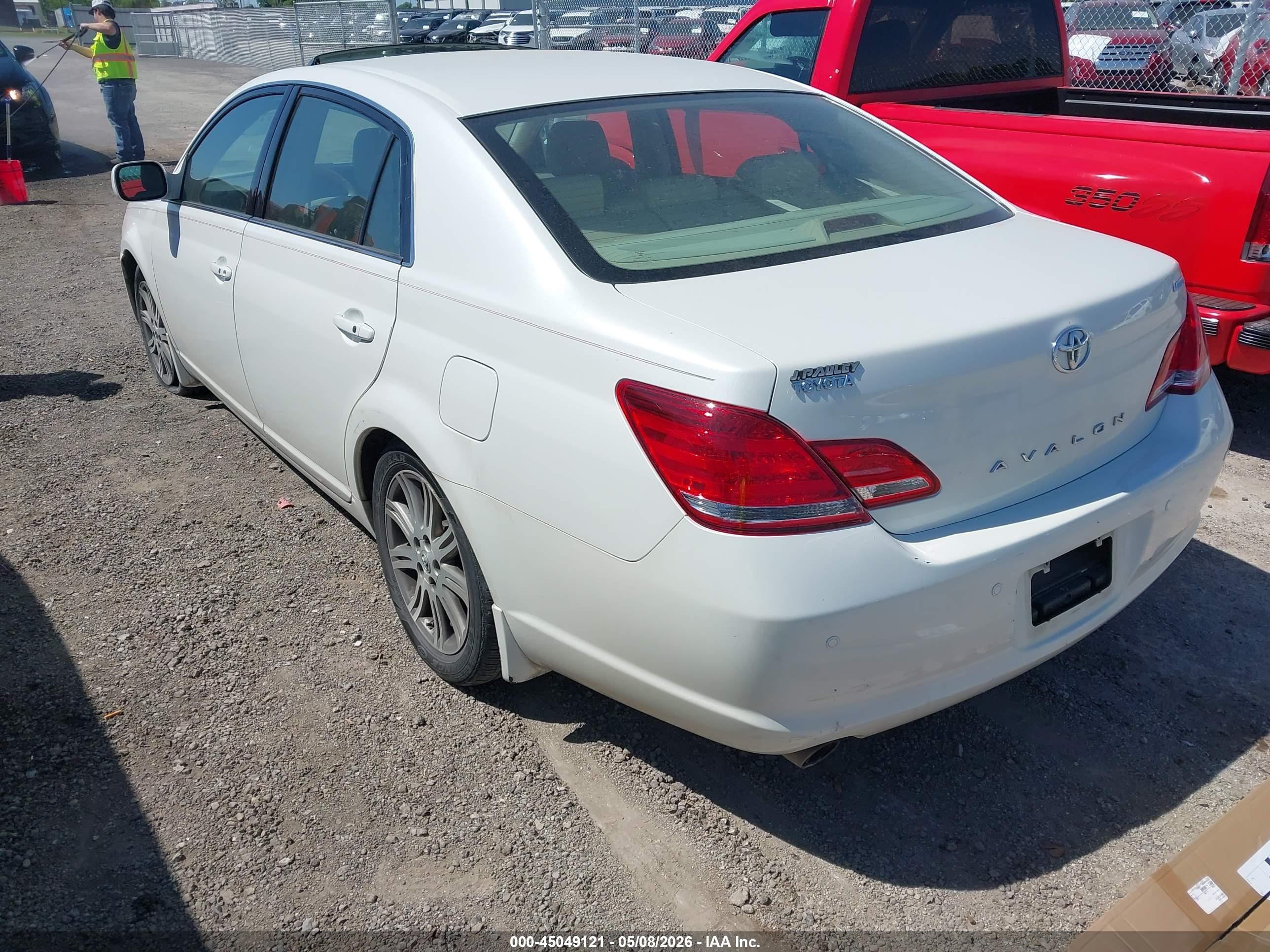 2007 Toyota Avalon Limited White vin: 4T1BK36B27U216847