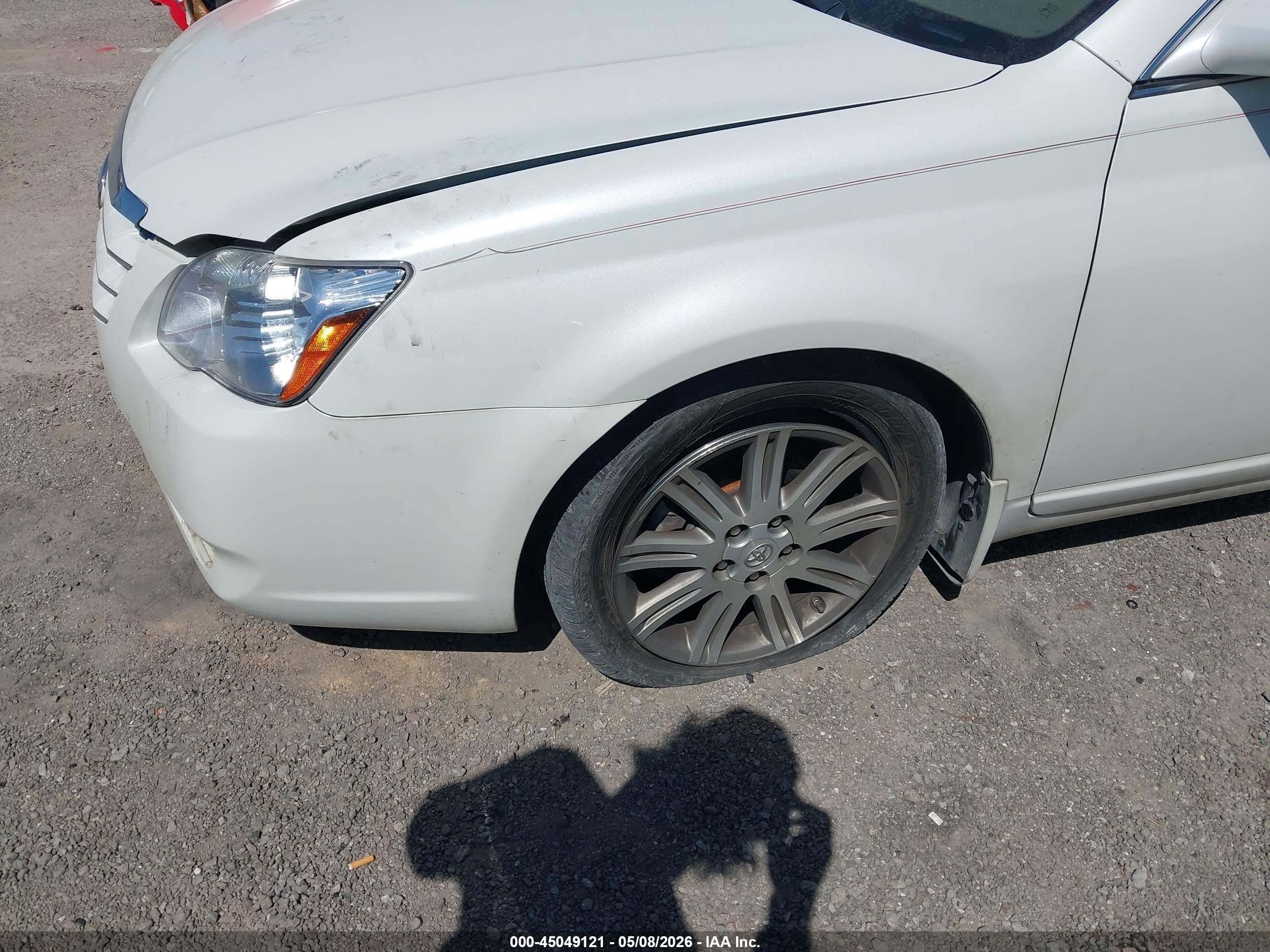 2007 Toyota Avalon Limited White vin: 4T1BK36B27U216847
