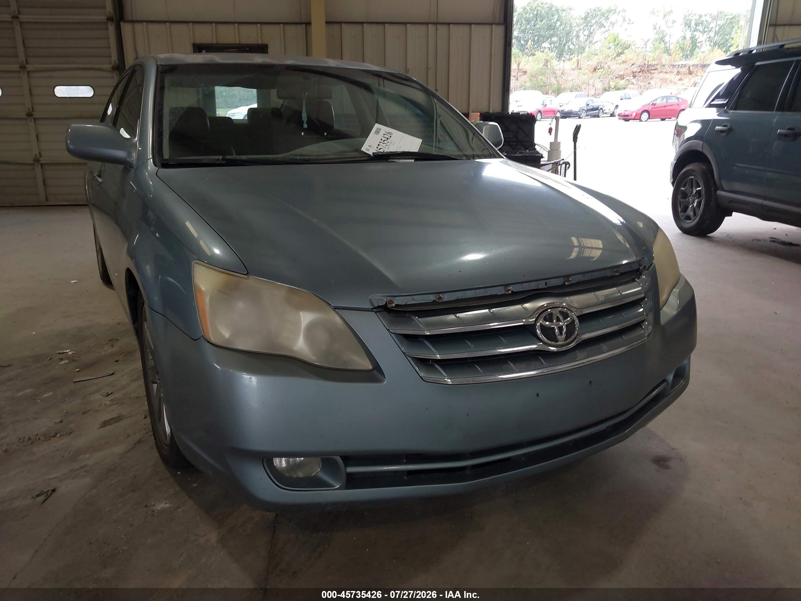 2007 Toyota Avalon Touring Light Blue vin: 4T1BK36B27U222356