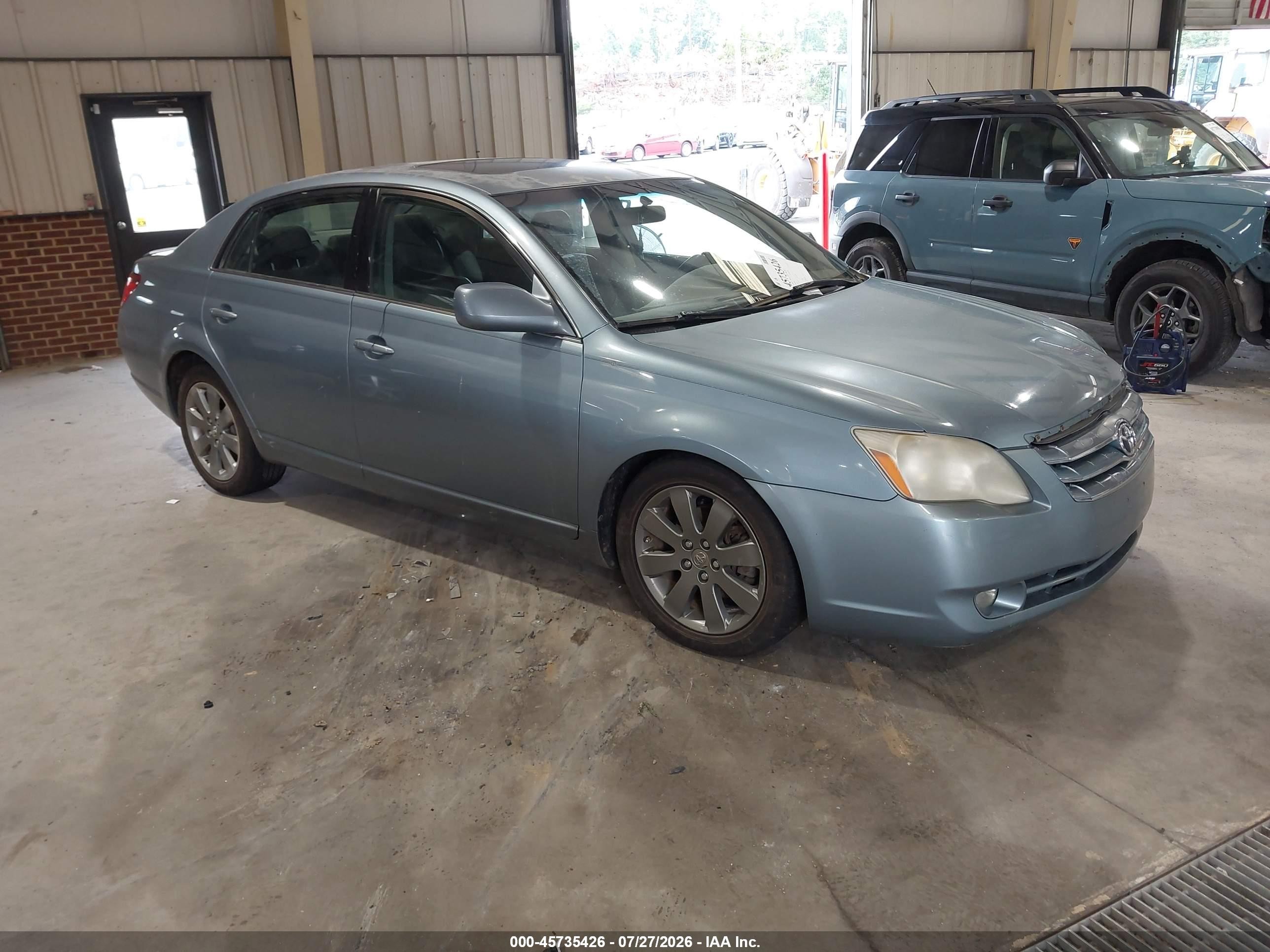 2007 Toyota Avalon Touring Light Blue vin: 4T1BK36B27U222356