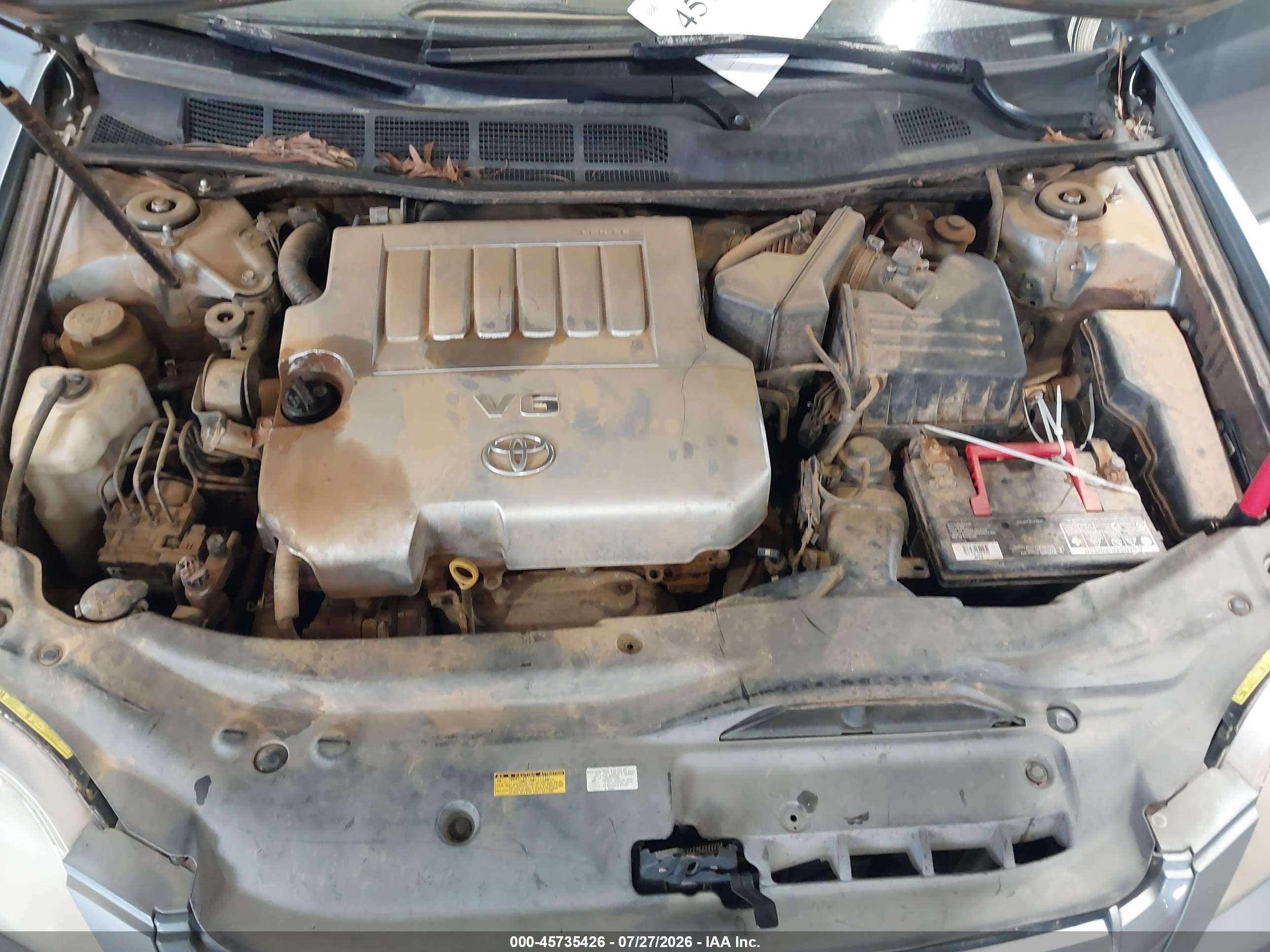 2007 Toyota Avalon Touring Light Blue vin: 4T1BK36B27U222356