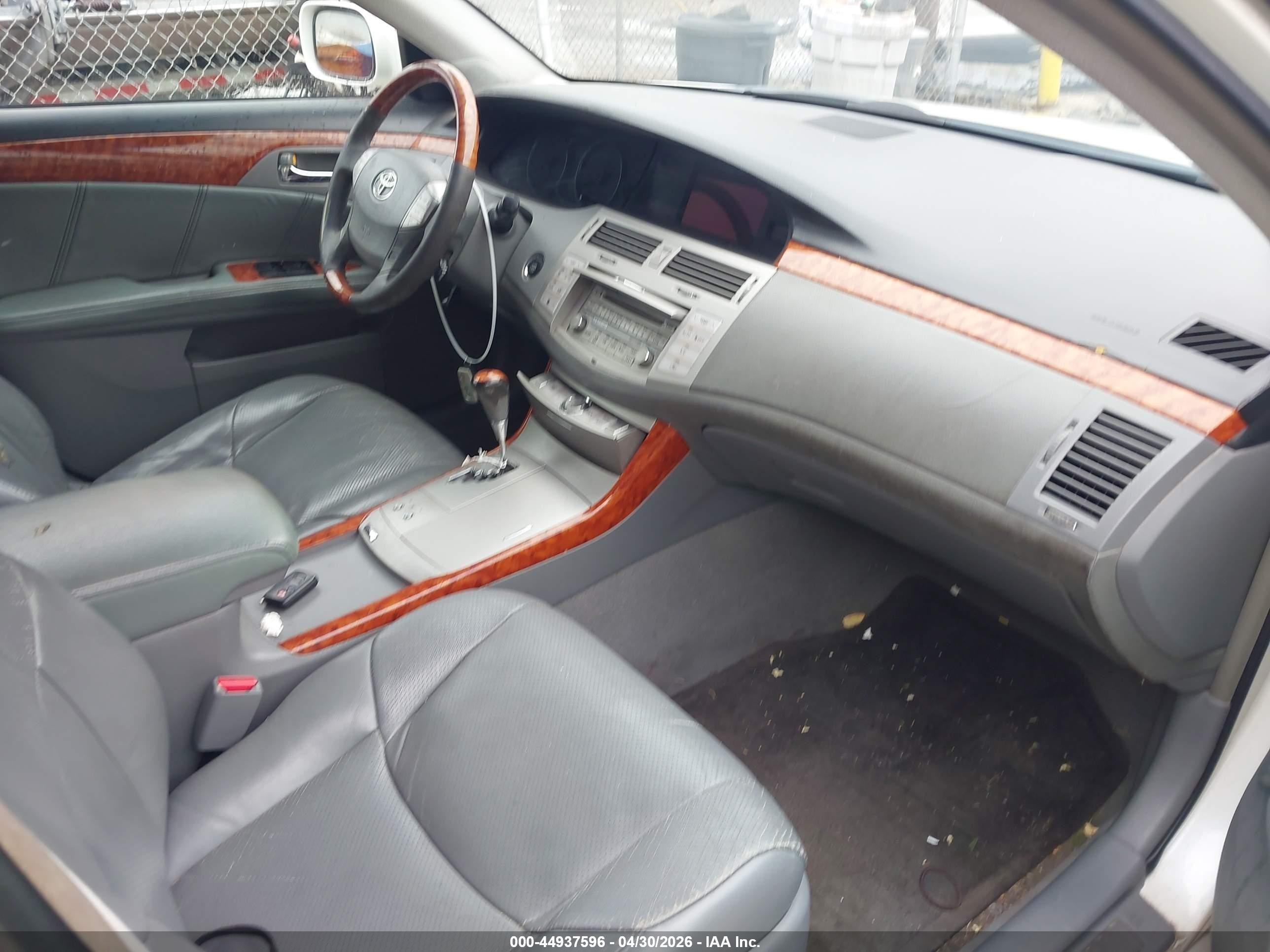 2007 Toyota Avalon Limited White vin: 4T1BK36B27U253753
