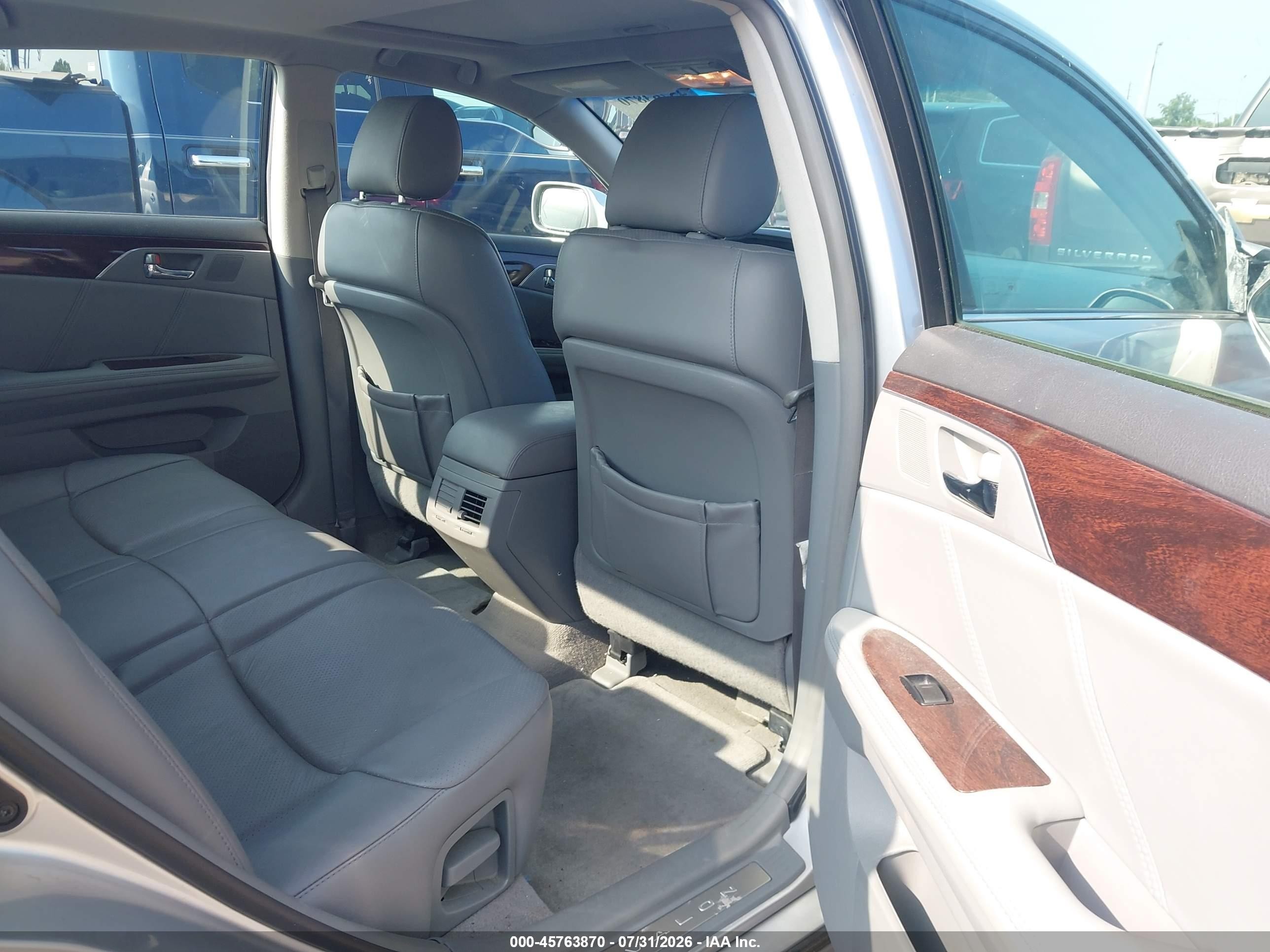 2008 Toyota Avalon Limited Серебряный vin: 4T1BK36B28U260848