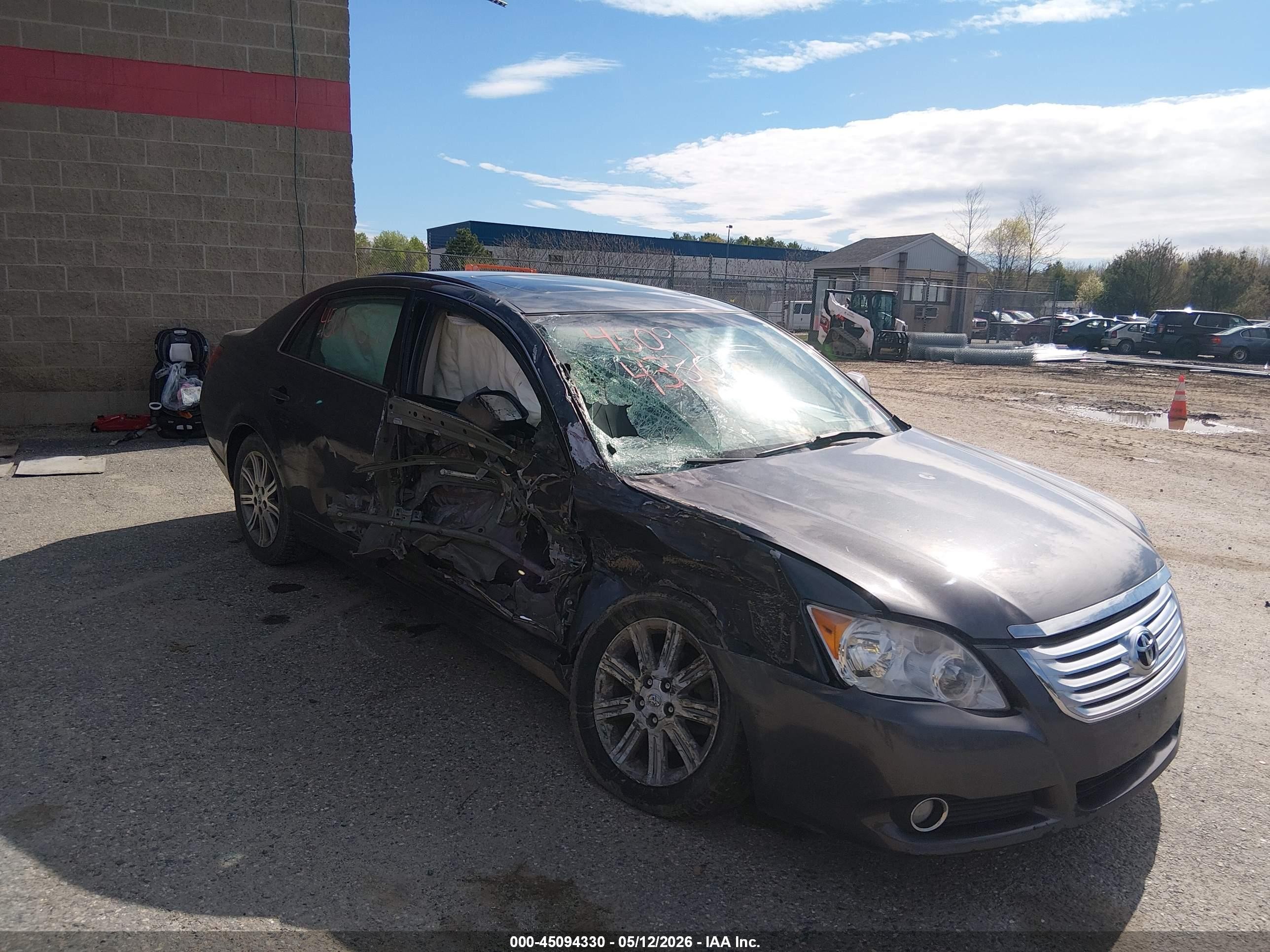 2008 Toyota Avalon Xls Серый vin: 4T1BK36B28U265287