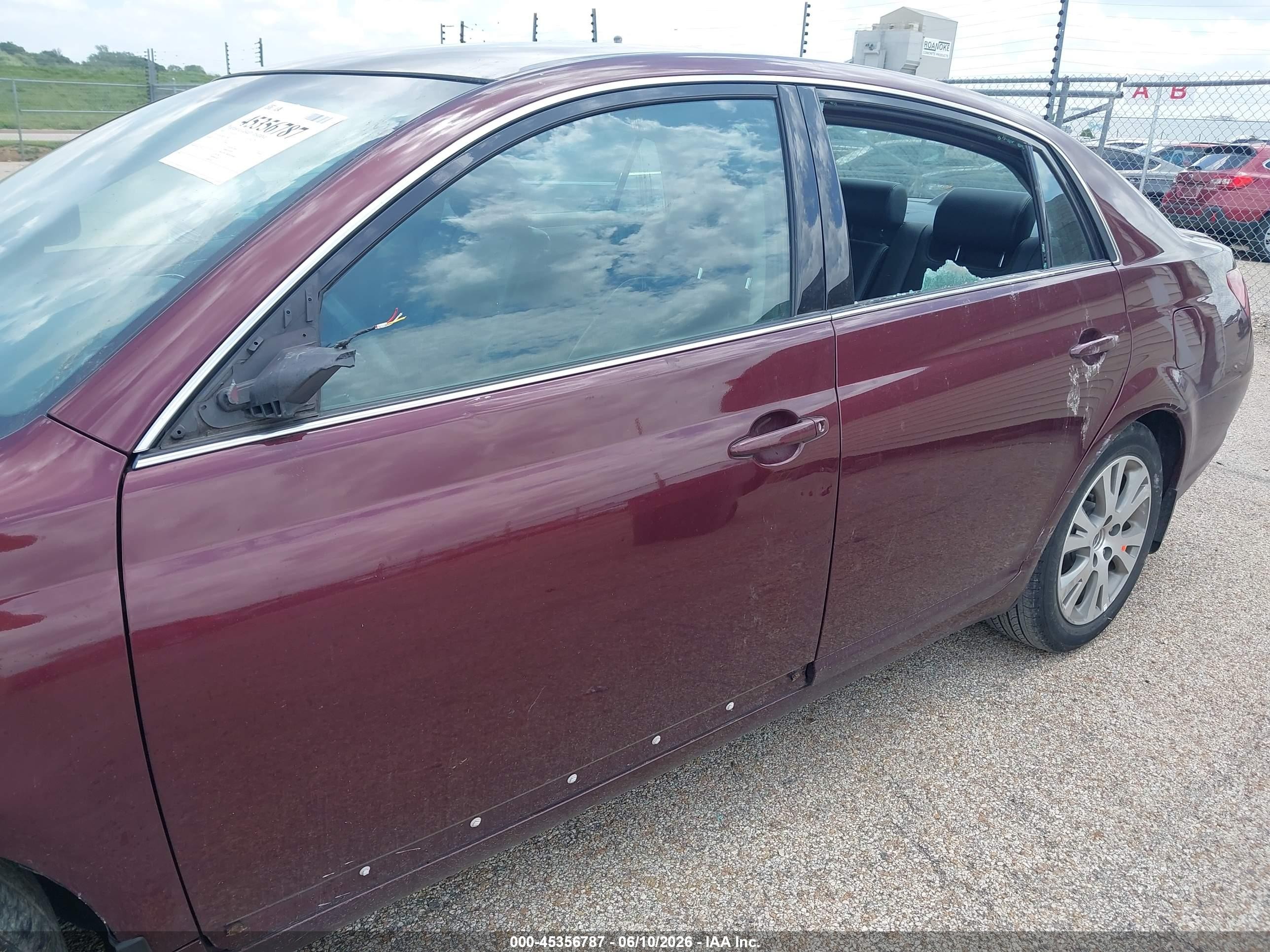 2008 Toyota Avalon Touring Purple vin: 4T1BK36B28U276449
