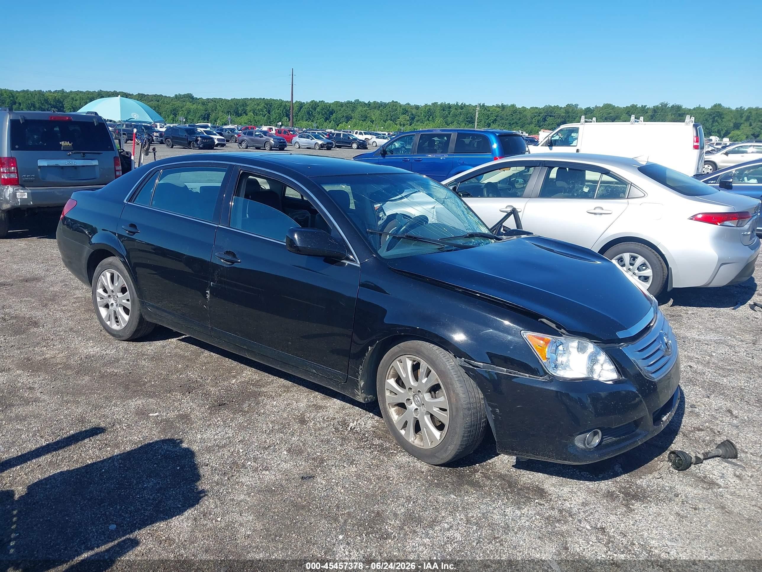 2008 Toyota Avalon Xls Black vin: 4T1BK36B28U281361