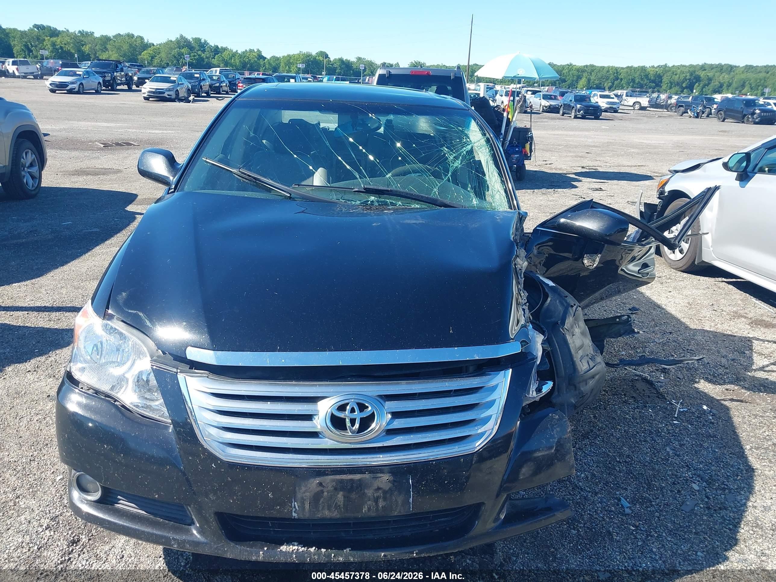 2008 Toyota Avalon Xls Black vin: 4T1BK36B28U281361