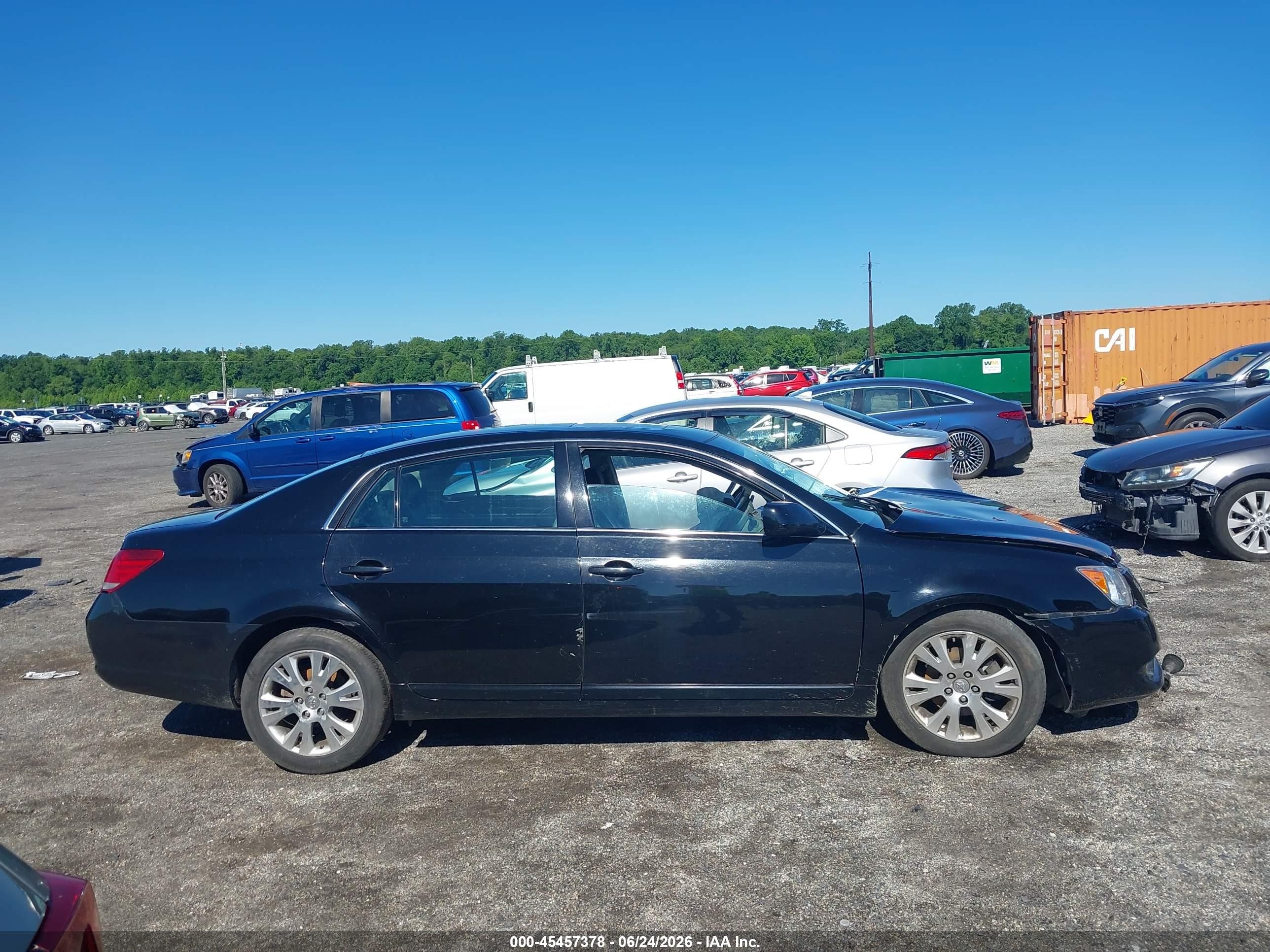 2008 Toyota Avalon Xls Black vin: 4T1BK36B28U281361