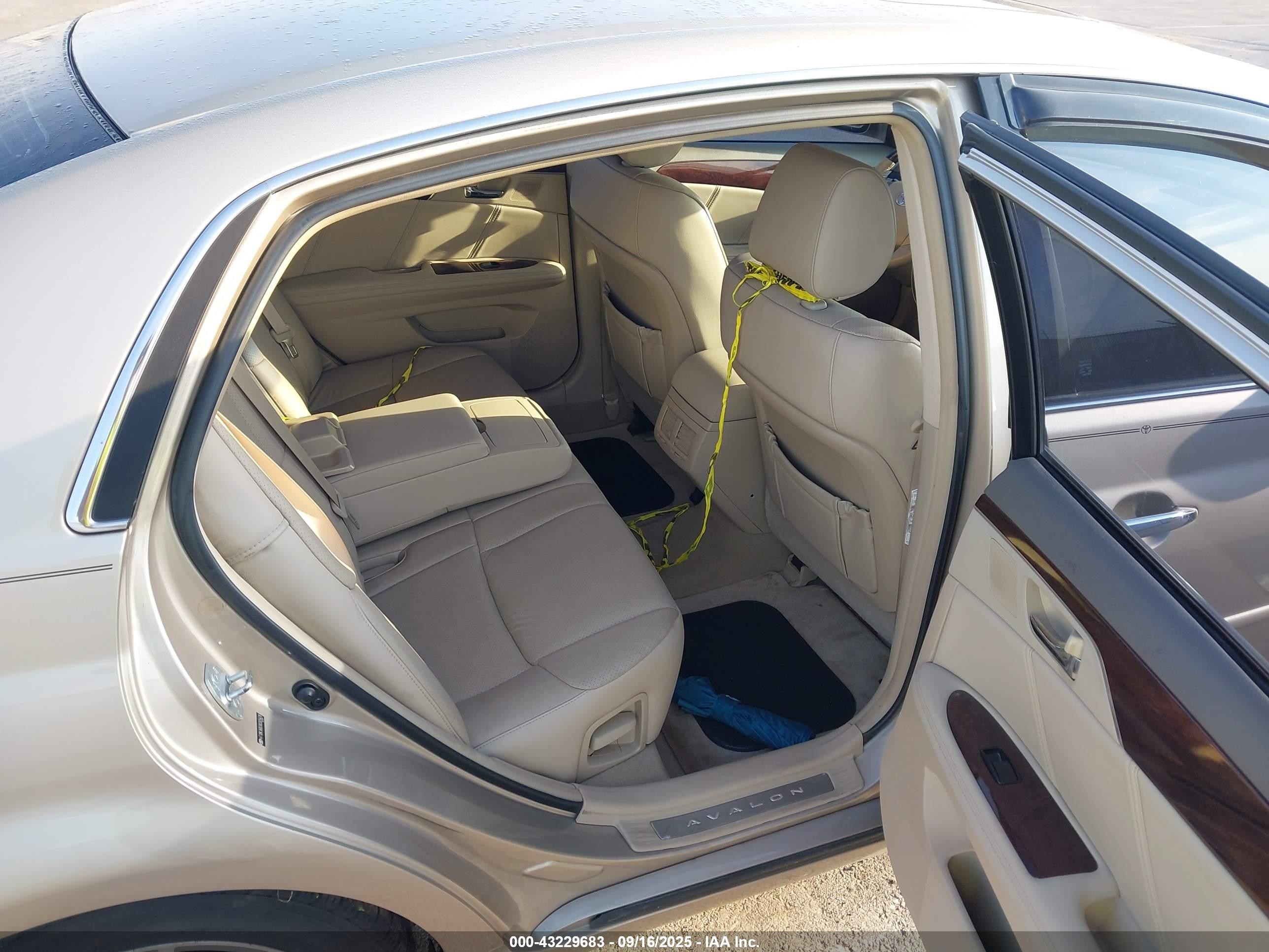 2008 Toyota Avalon Limited Золотой vin: 4T1BK36B28U305478