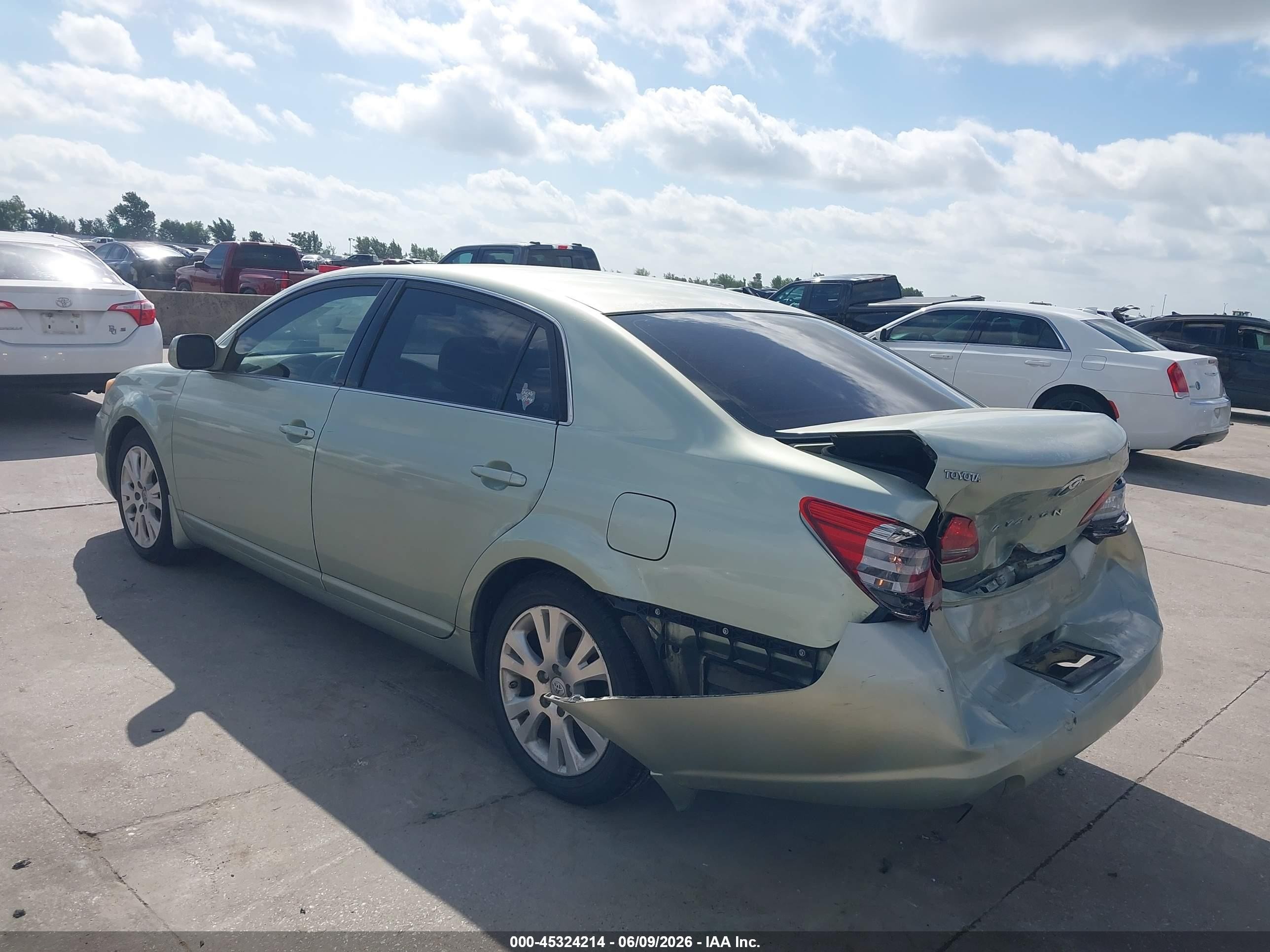 2008 Toyota Avalon Xls Зеленый vin: 4T1BK36B28U305495
