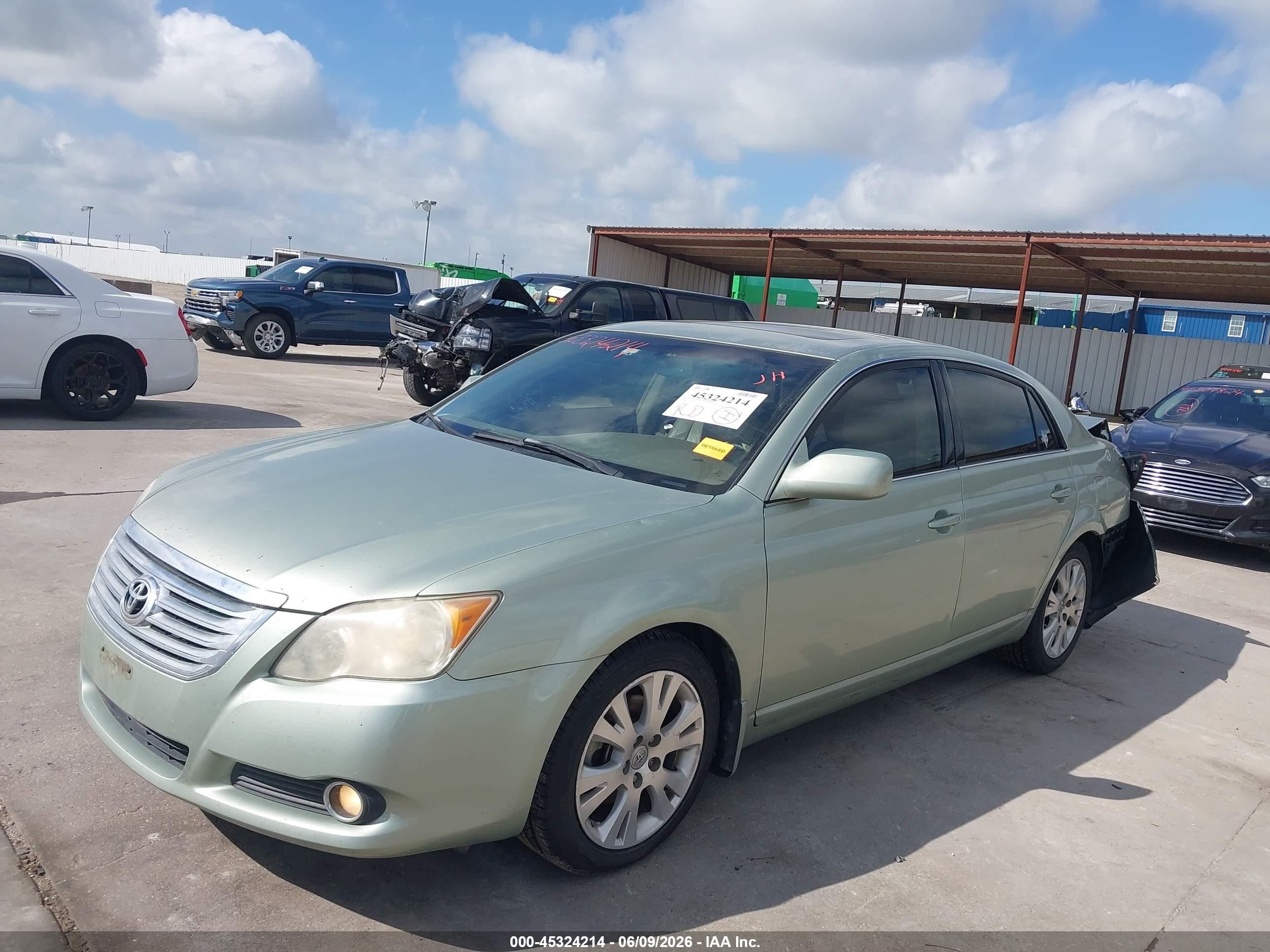2008 Toyota Avalon Xls Зеленый vin: 4T1BK36B28U305495