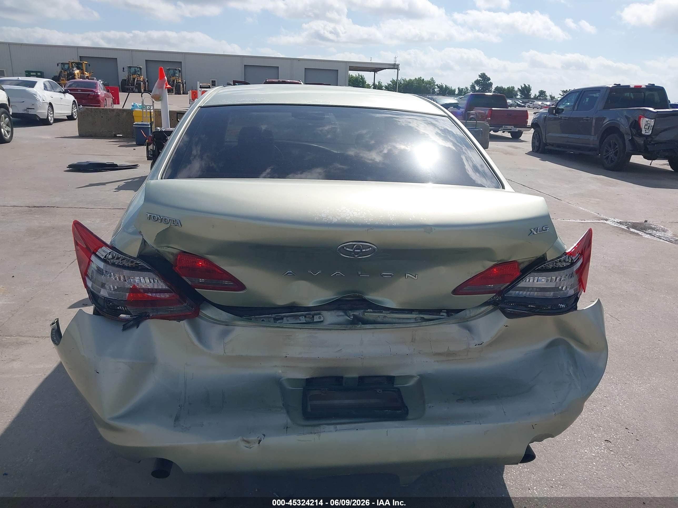 2008 Toyota Avalon Xls Зеленый vin: 4T1BK36B28U305495