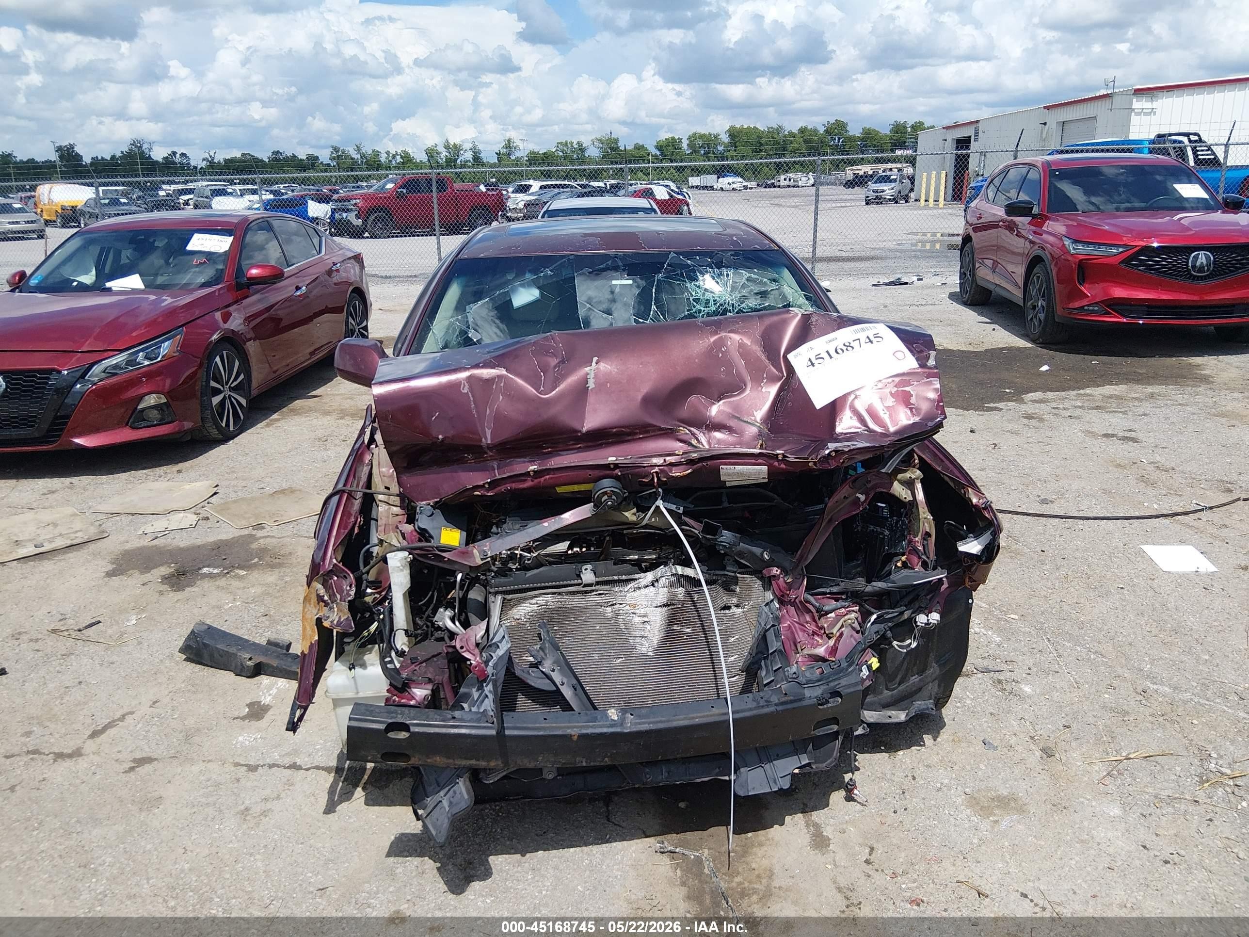 2009 Toyota Avalon Xls Burgundy vin: 4T1BK36B29U342306
