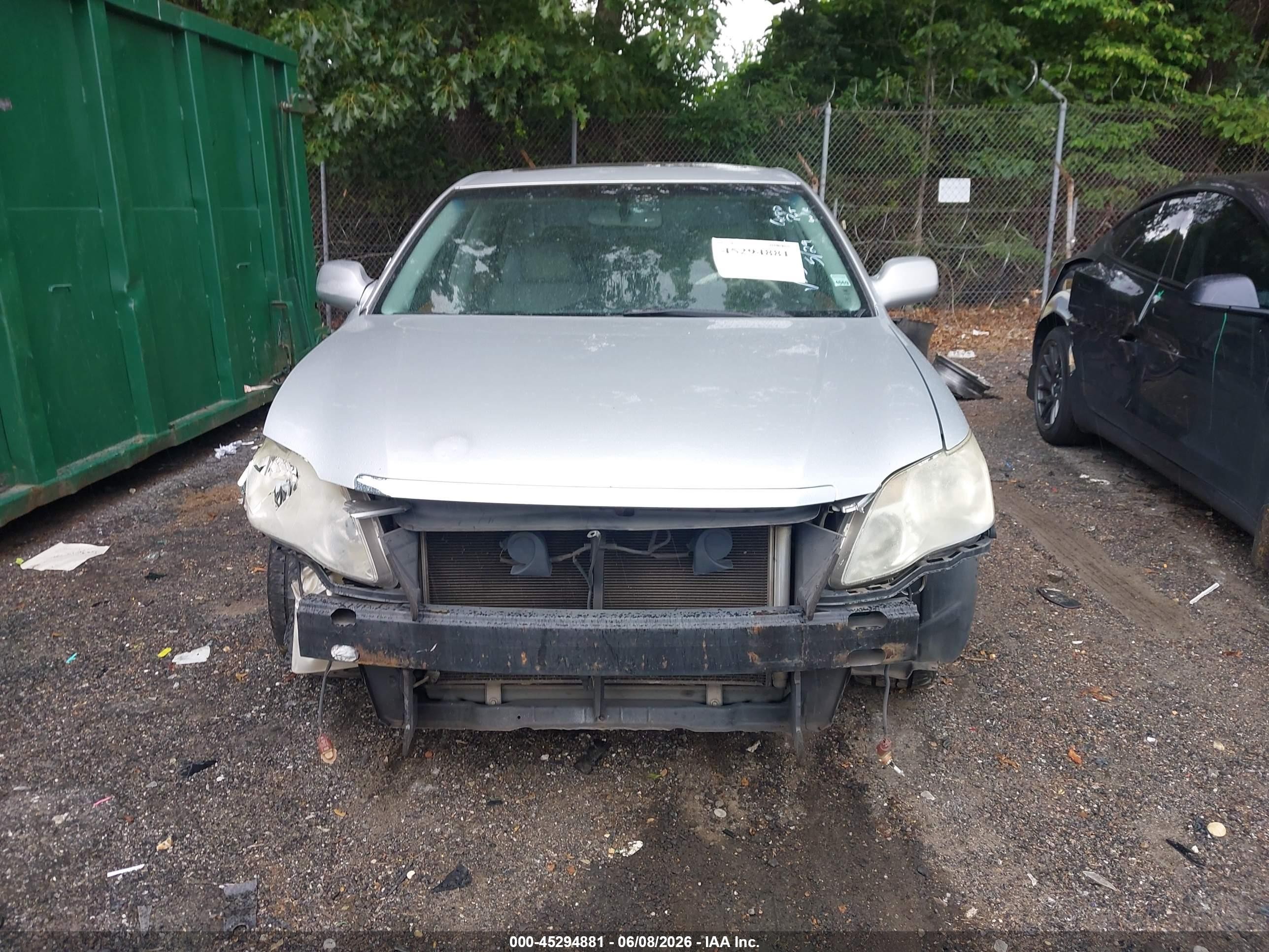 2005 Toyota Avalon Xl/xls/touring/limited Silver vin: 4T1BK36B35U005847