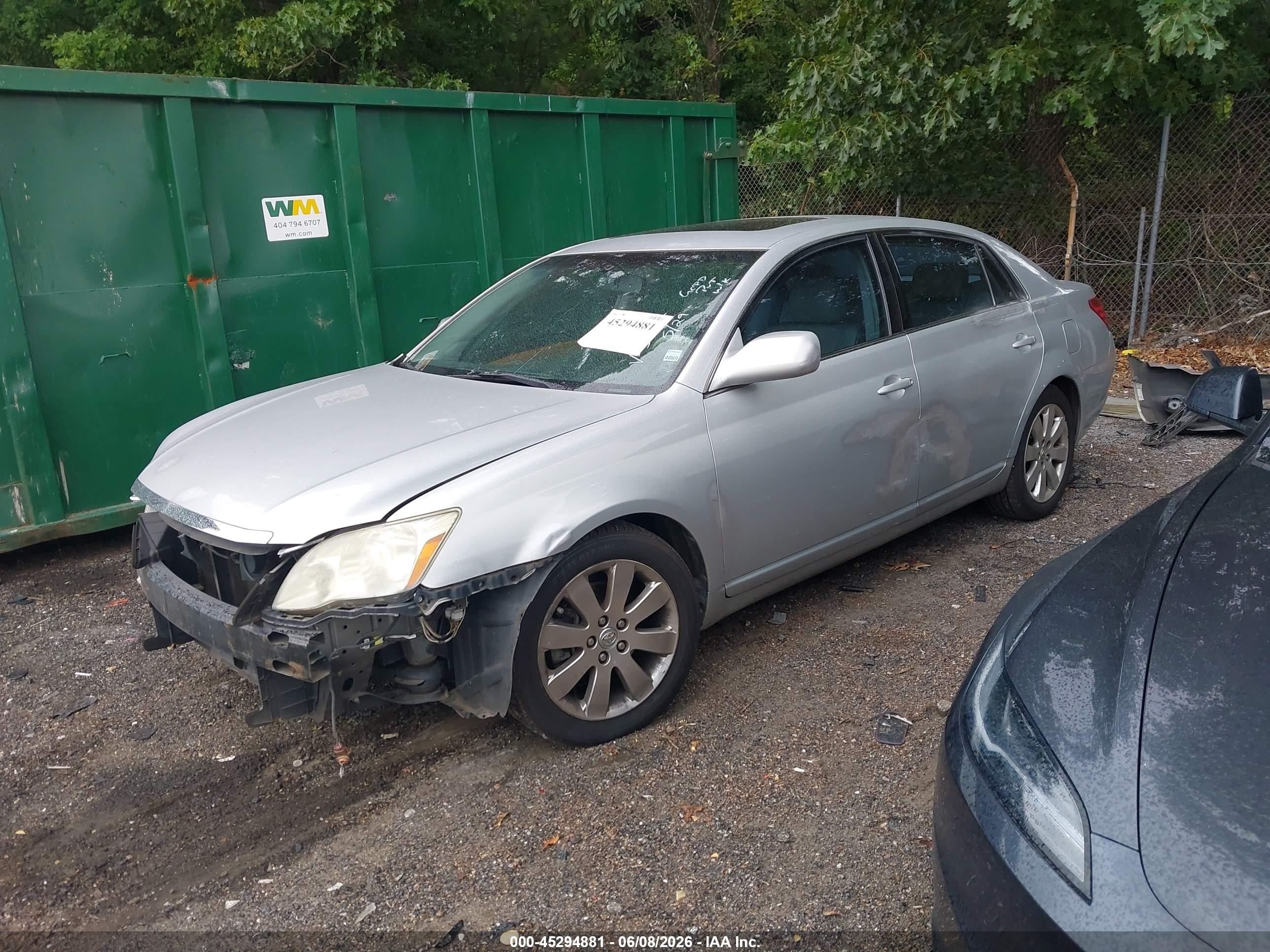 2005 Toyota Avalon Xl/xls/touring/limited Silver vin: 4T1BK36B35U005847