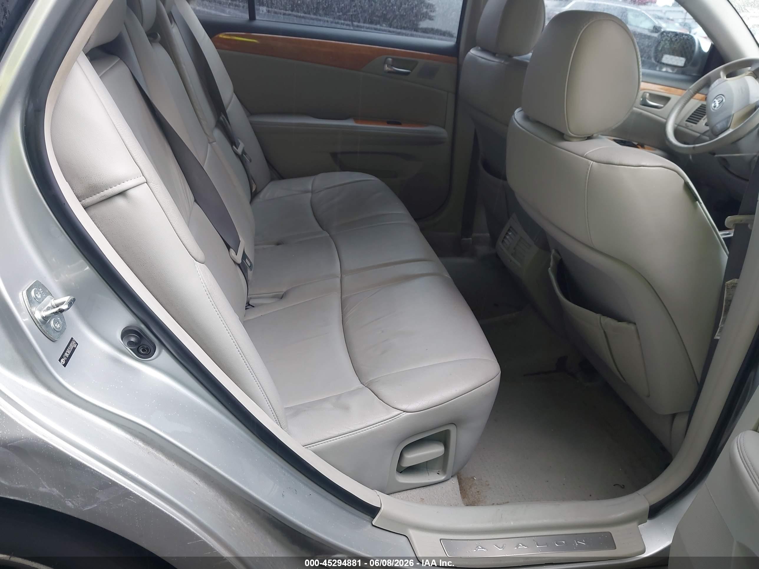 2005 Toyota Avalon Xl/xls/touring/limited Silver vin: 4T1BK36B35U005847