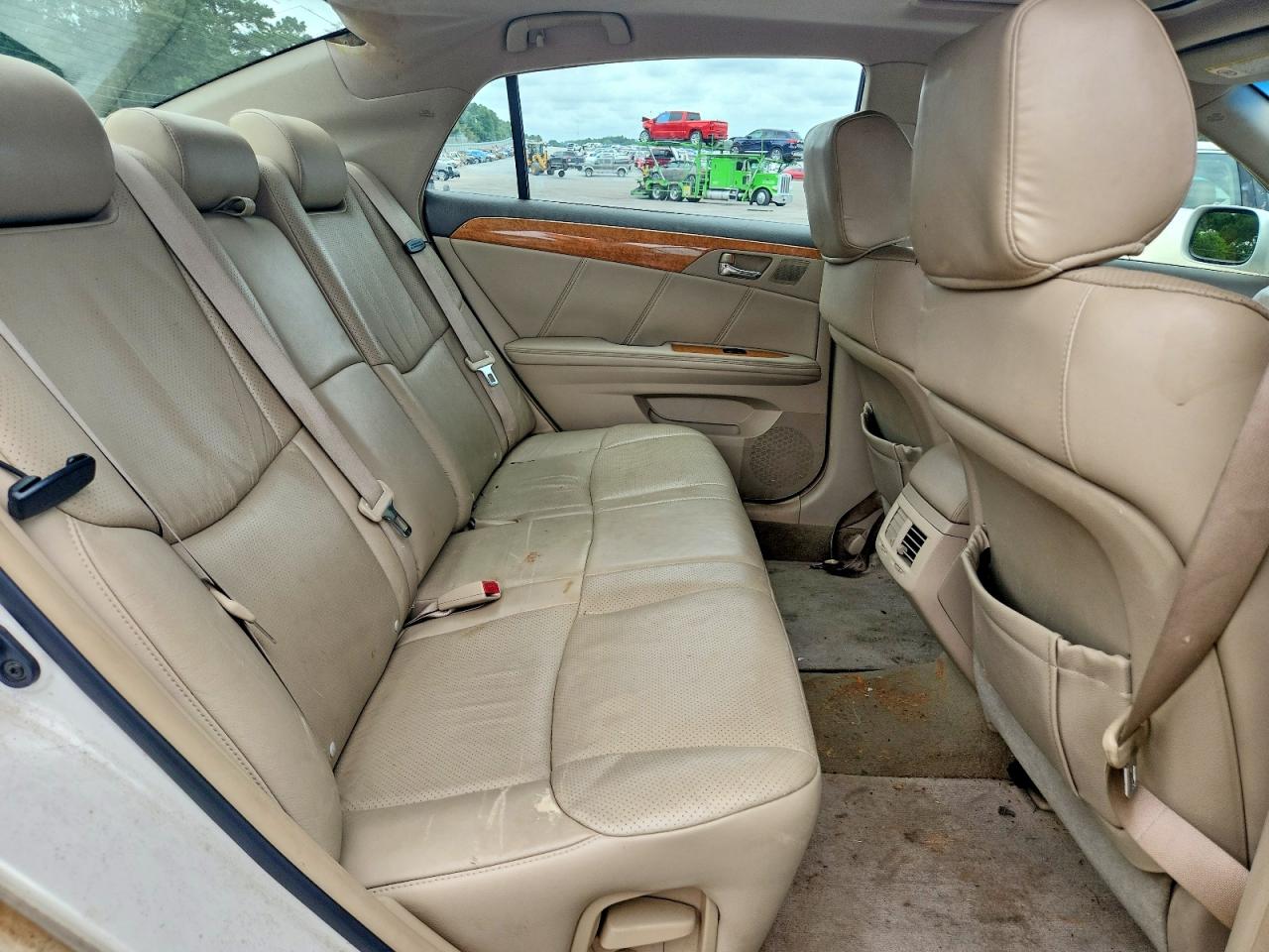 2005 Toyota Avalon Limited White vin: 4T1BK36B35U010949