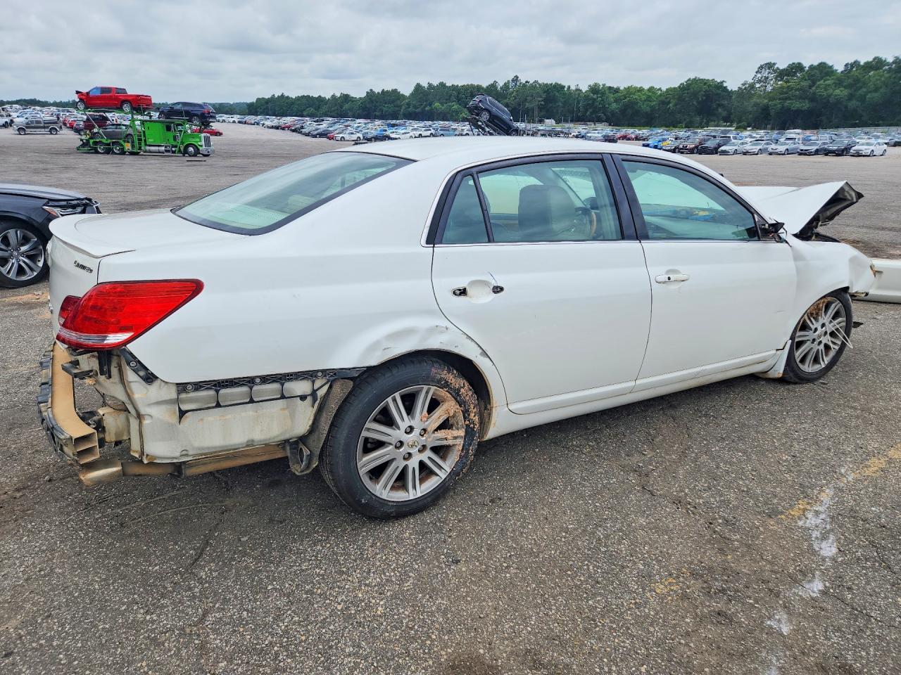 2005 Toyota Avalon Limited White vin: 4T1BK36B35U010949