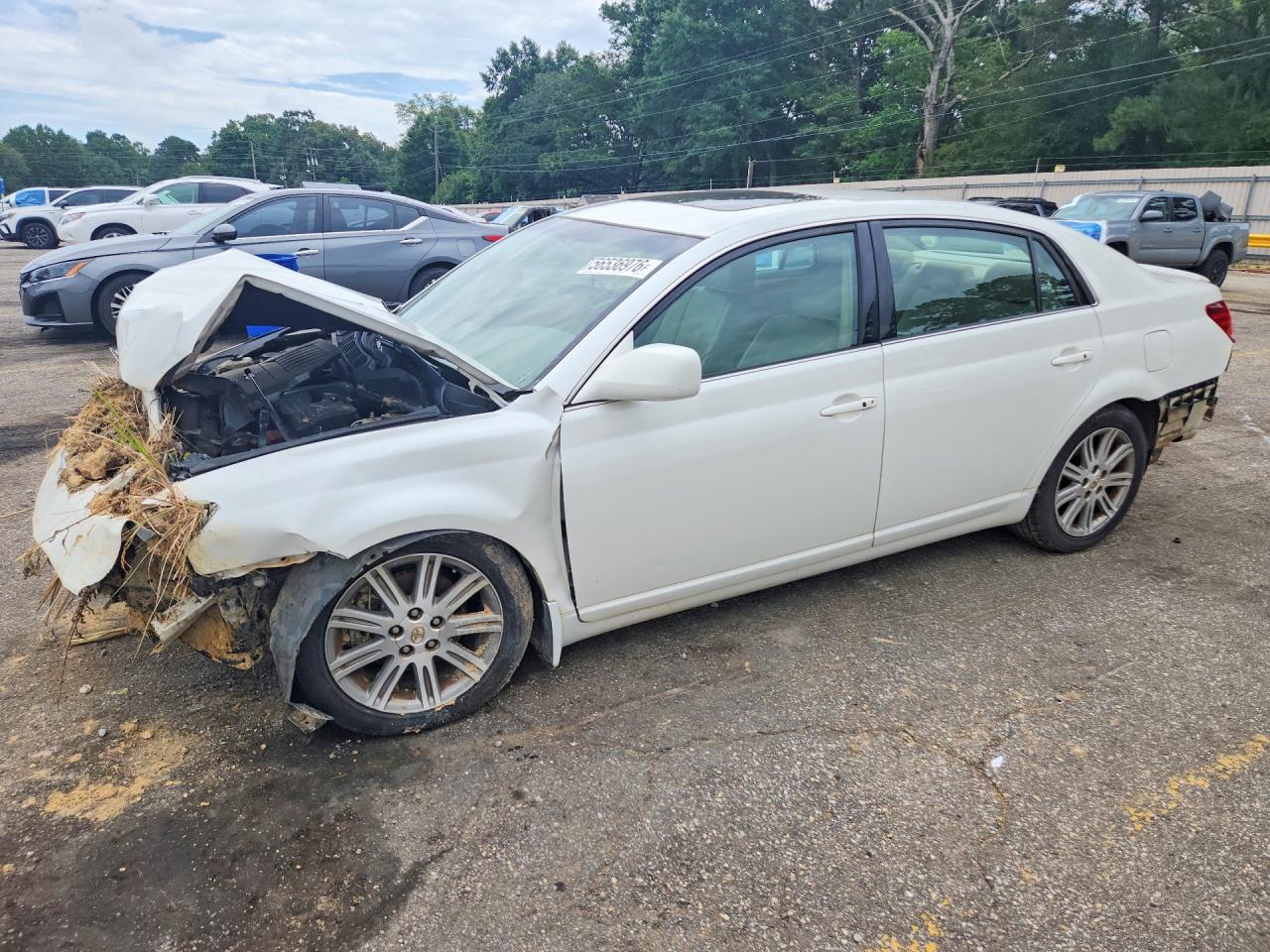 2005 Toyota Avalon Limited White vin: 4T1BK36B35U010949