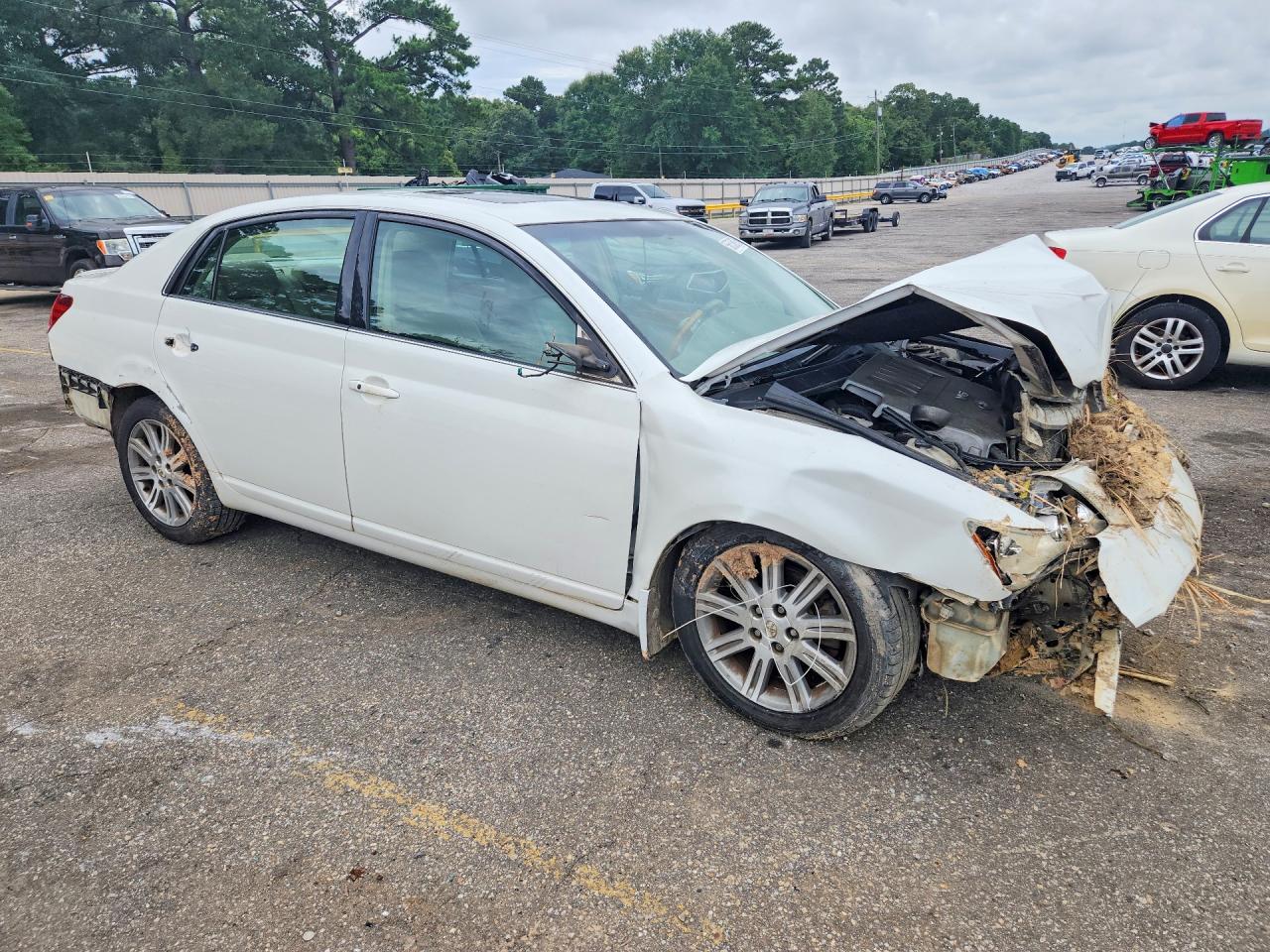 2005 Toyota Avalon Limited White vin: 4T1BK36B35U010949
